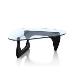 Isamu Noguchi Mid-Century Modern Coffee Table Herman Miller Signed Ebonized 1948