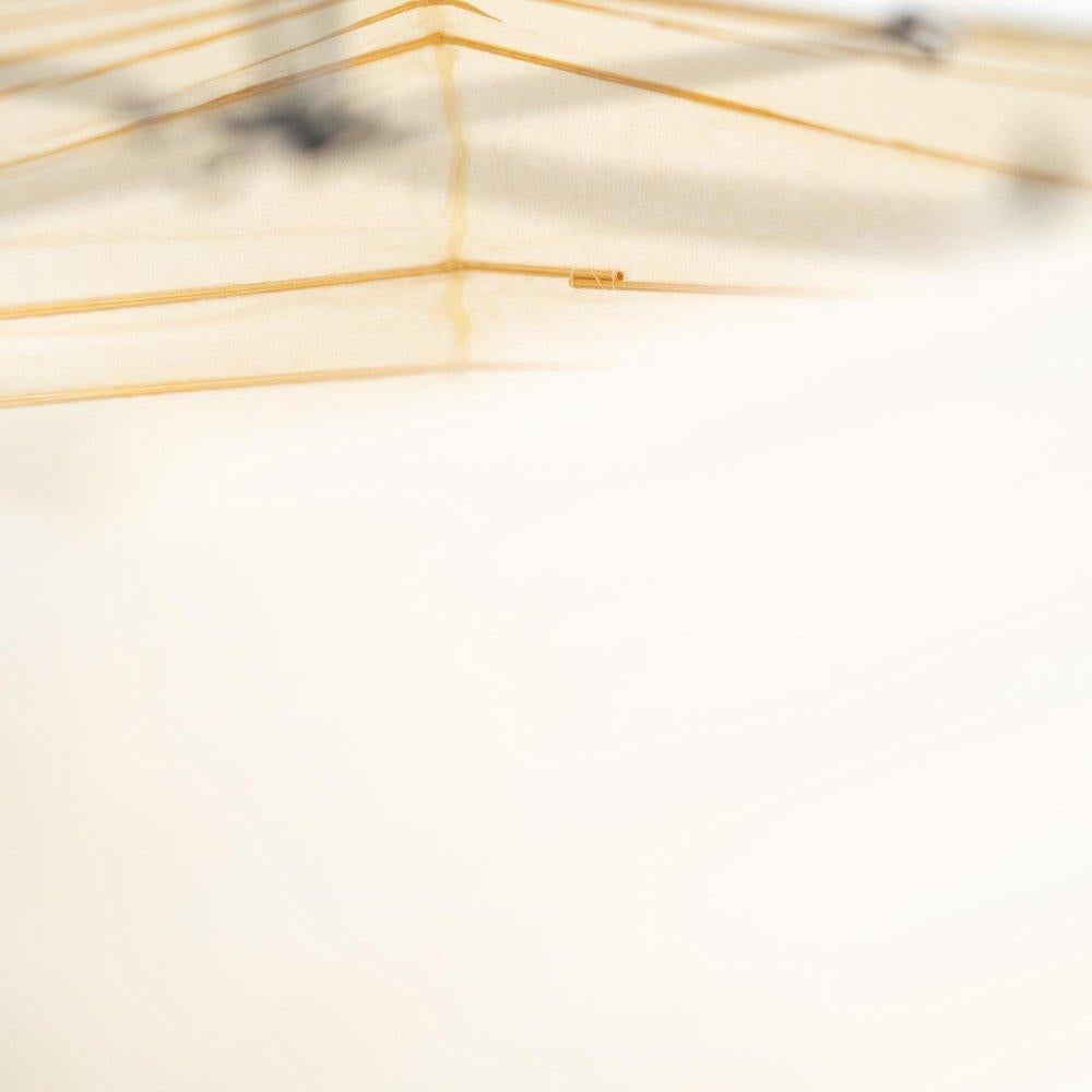 Metal Isamu Noguchi Pendant Lamp Model 33X: A Timeless Illumination For Sale