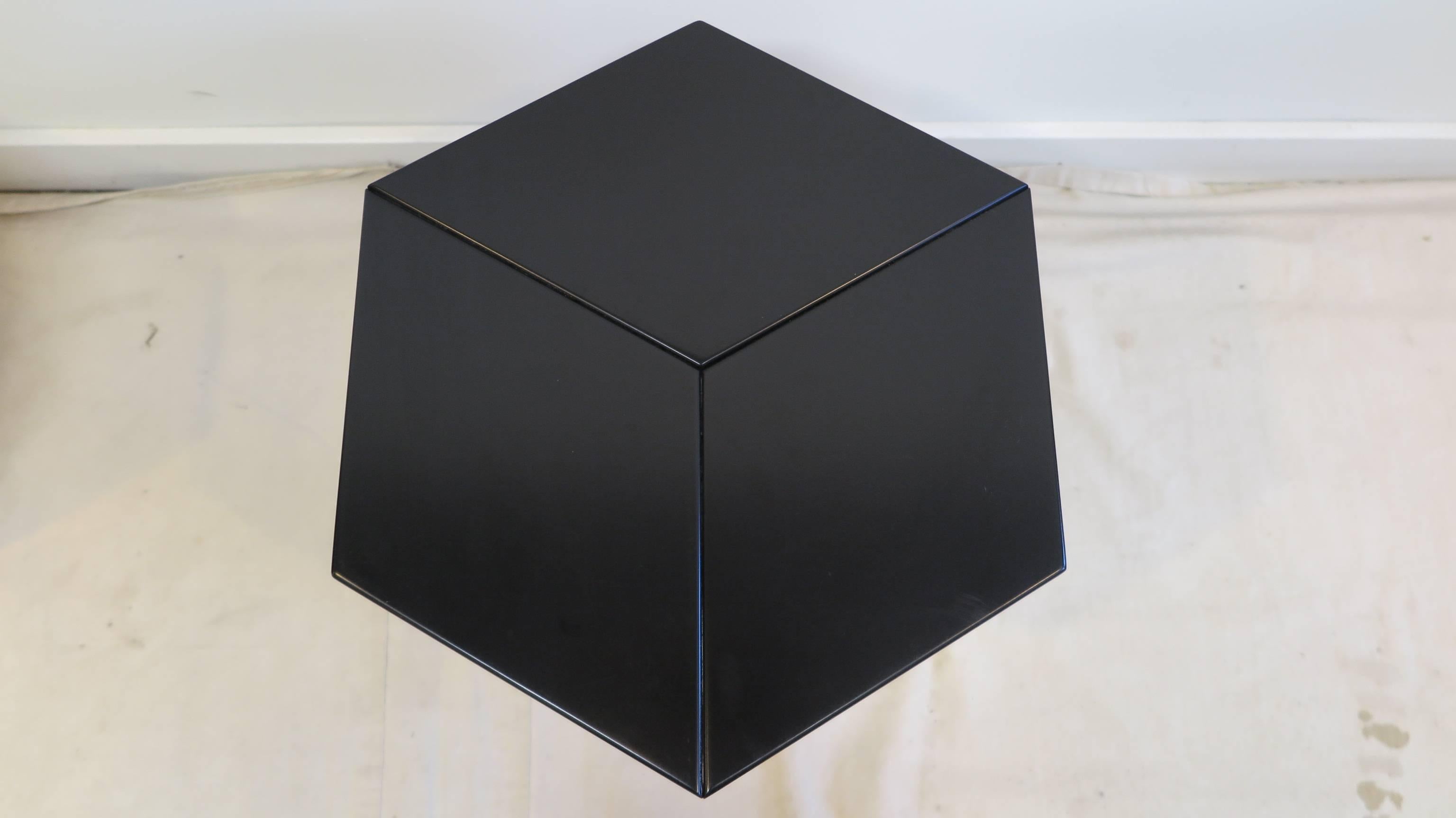 Aluminum Isamu Noguchi Prism Tables