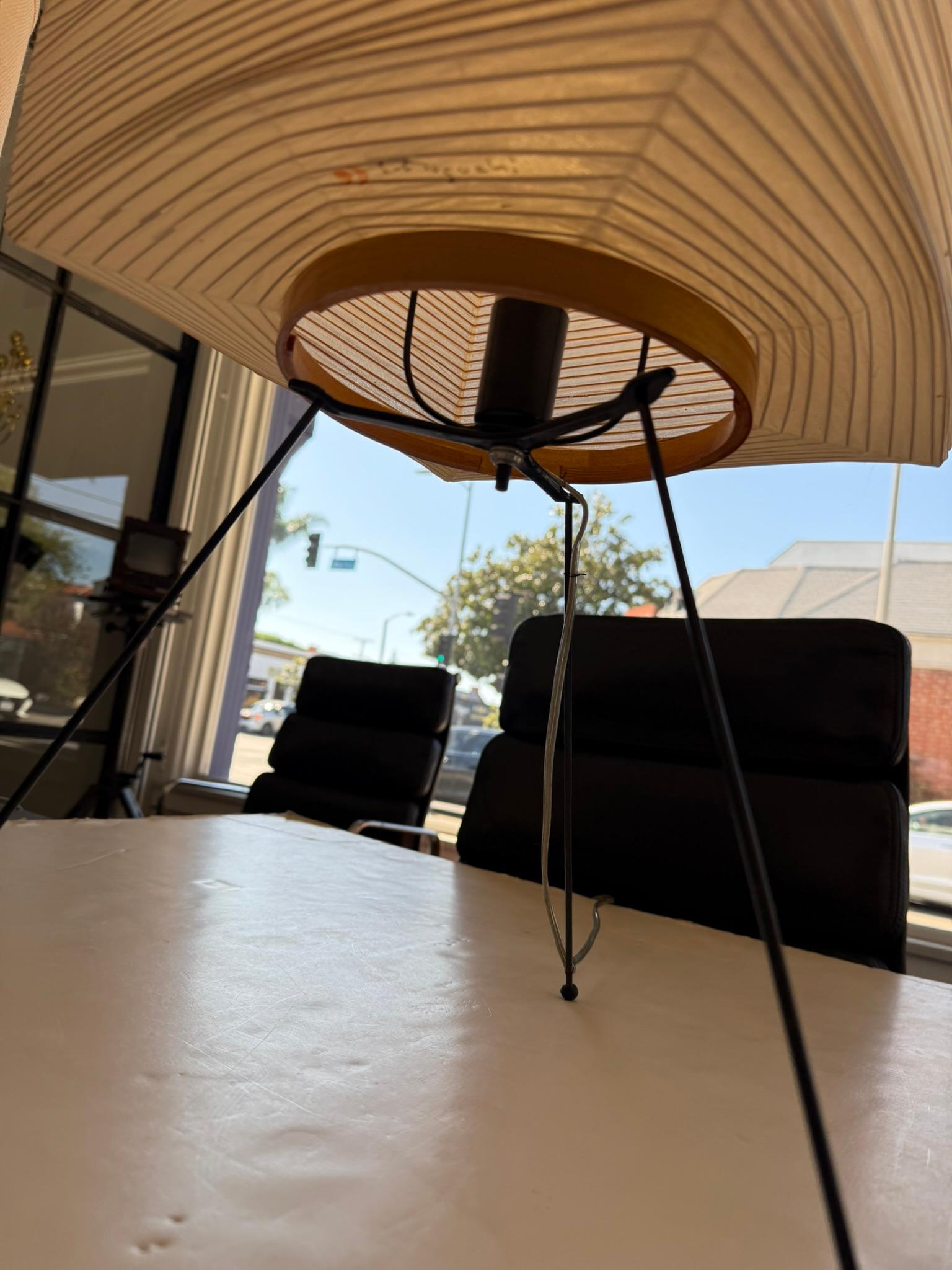 20th Century Isamu Noguchi Table Lamp, Akari Model 7A For Sale