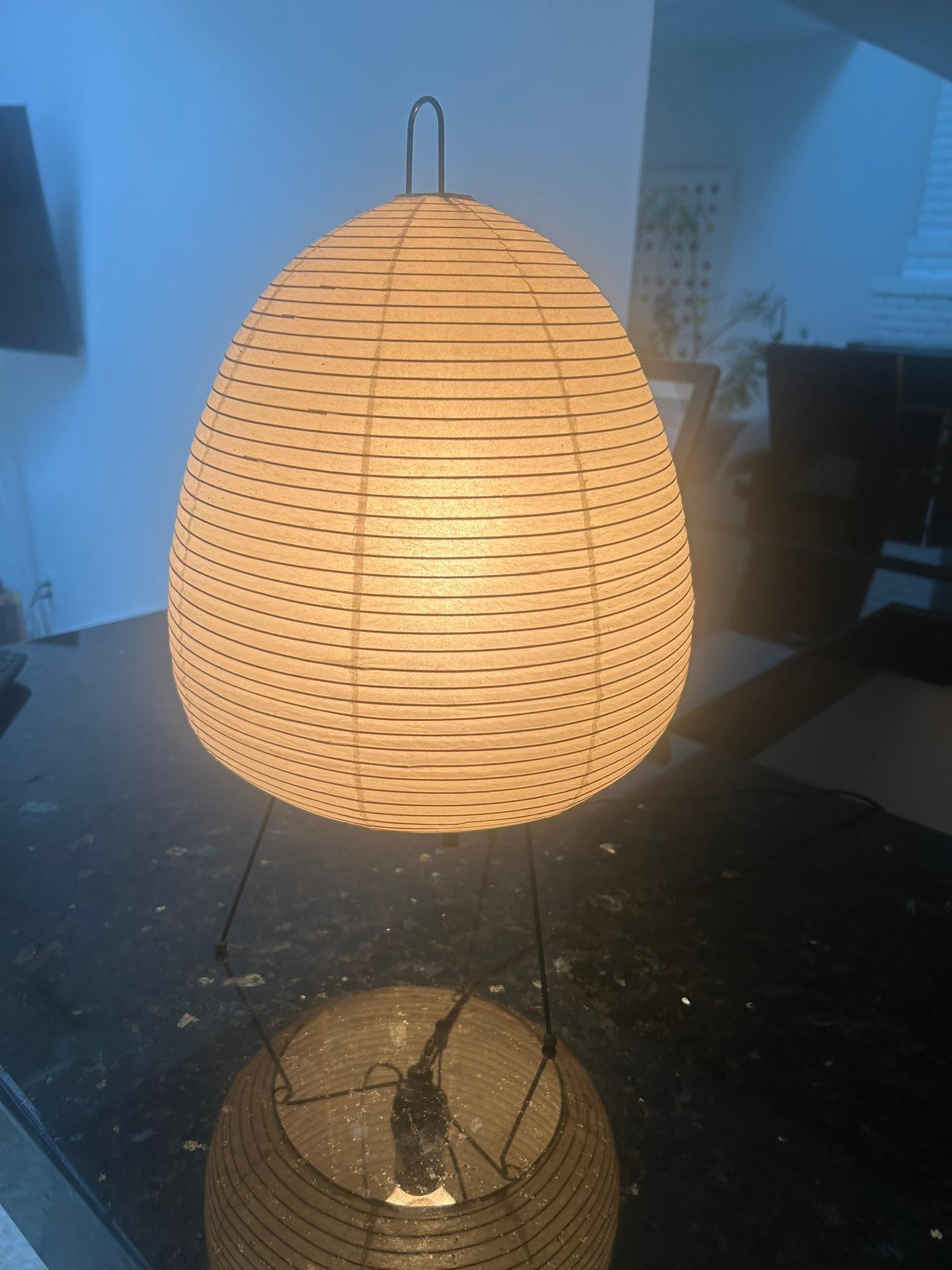 Isamu Noguchi Table Lamp In Good Condition For Sale In Los Angeles, CA