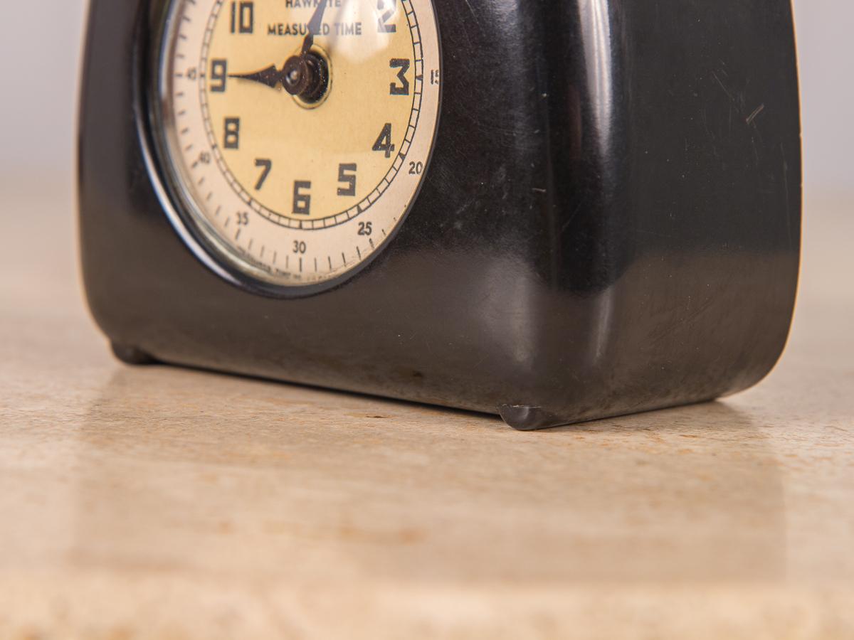North American Isamu Noguchi Time Measured Hawkeye Clock