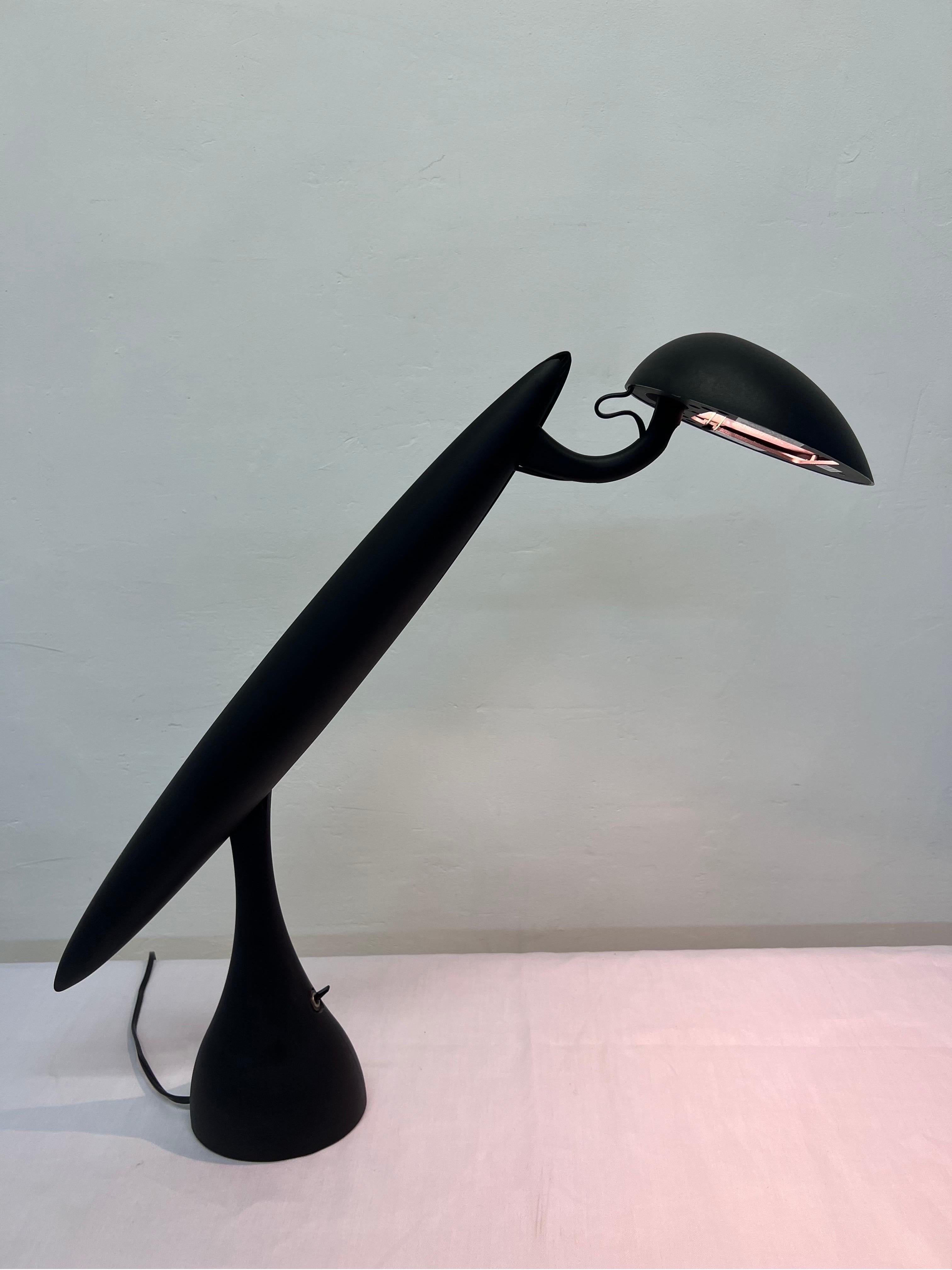 Isao Hosoe Postmodern Heron Lamp for Luxo For Sale 3