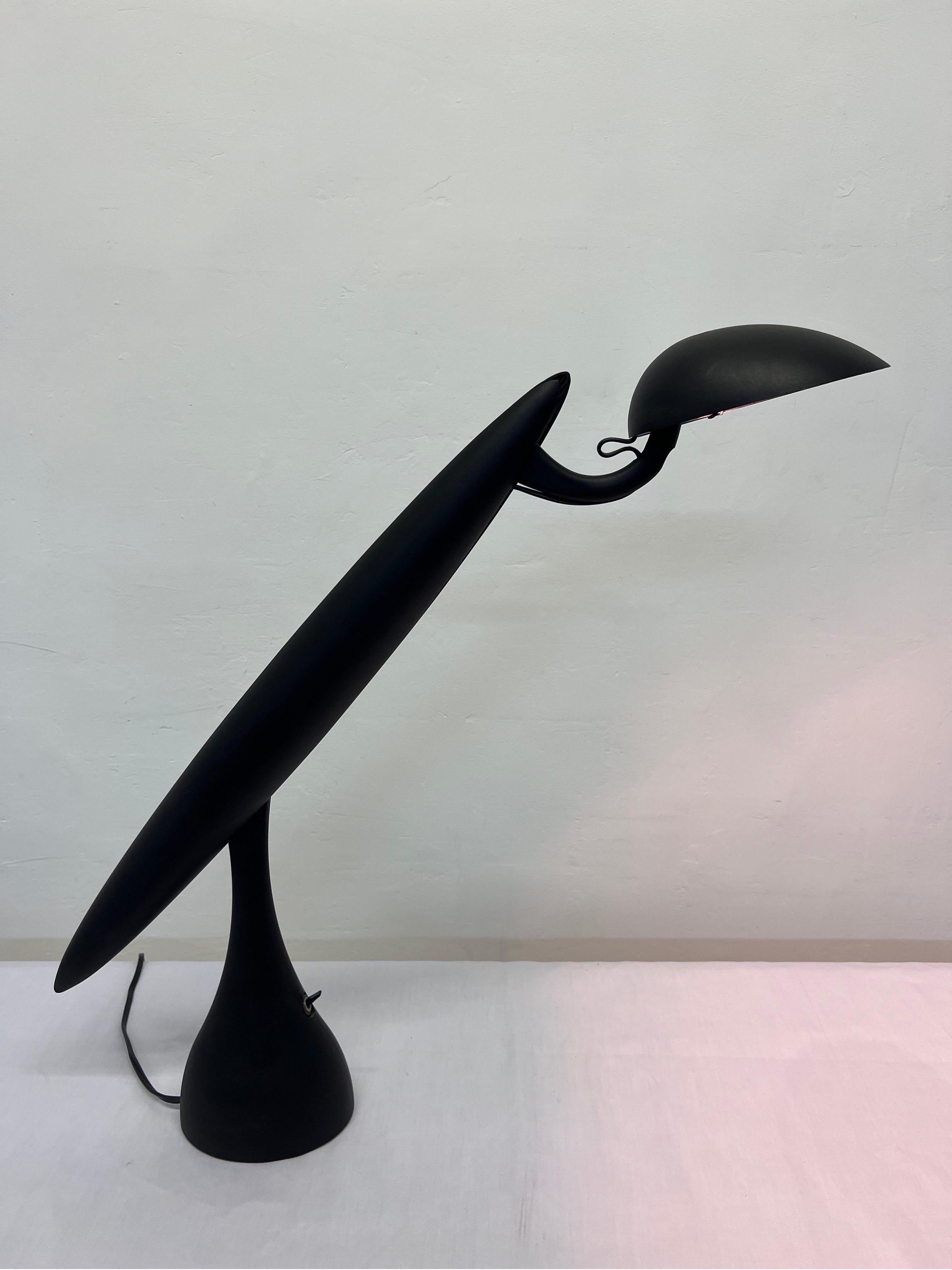 Isao Hosoe Postmodern Heron Lamp for Luxo For Sale 4