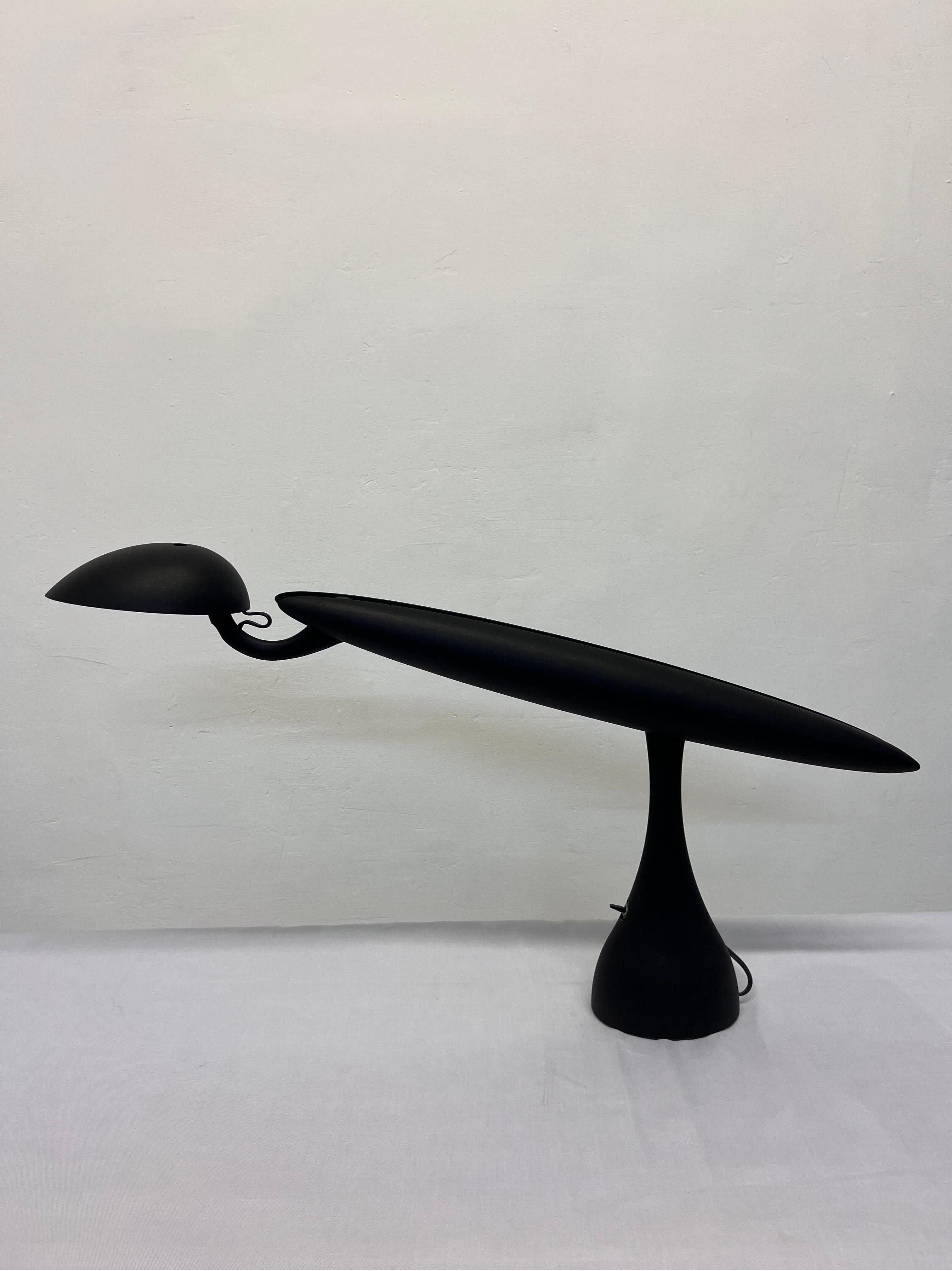Post-Modern Isao Hosoe Postmodern Heron Lamp for Luxo For Sale