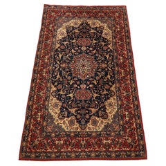 Alfombra antigua Isfahan - 3'5" x 5'8