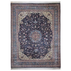 Isfahan Hand Knotted Wool - Rug - Carpet - 355 X 270 cm Isfahan Hand Knotted Wool - Rug - Carpet - 355 X 270 cm
