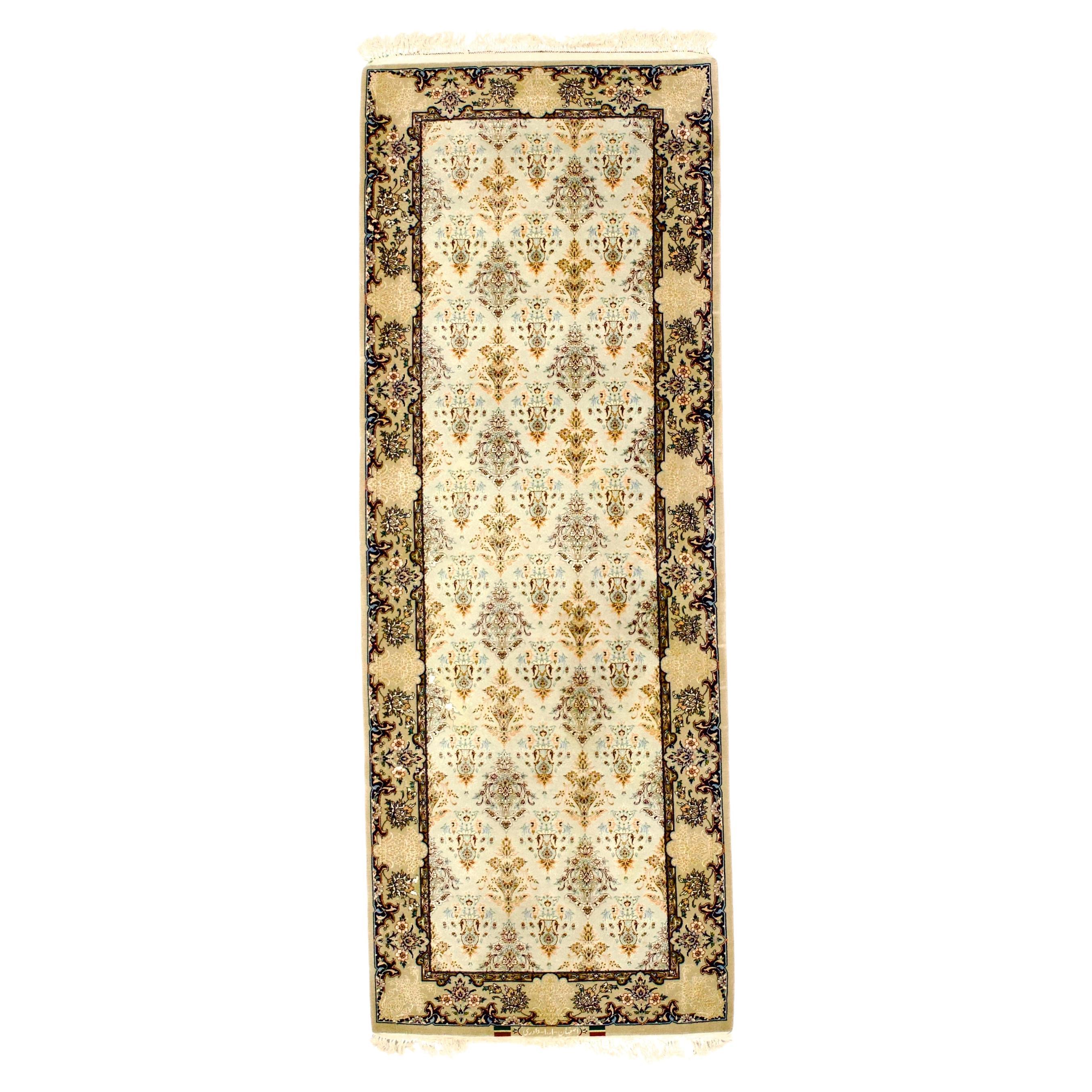 Isfahan Rug 2’8" x 7’3”