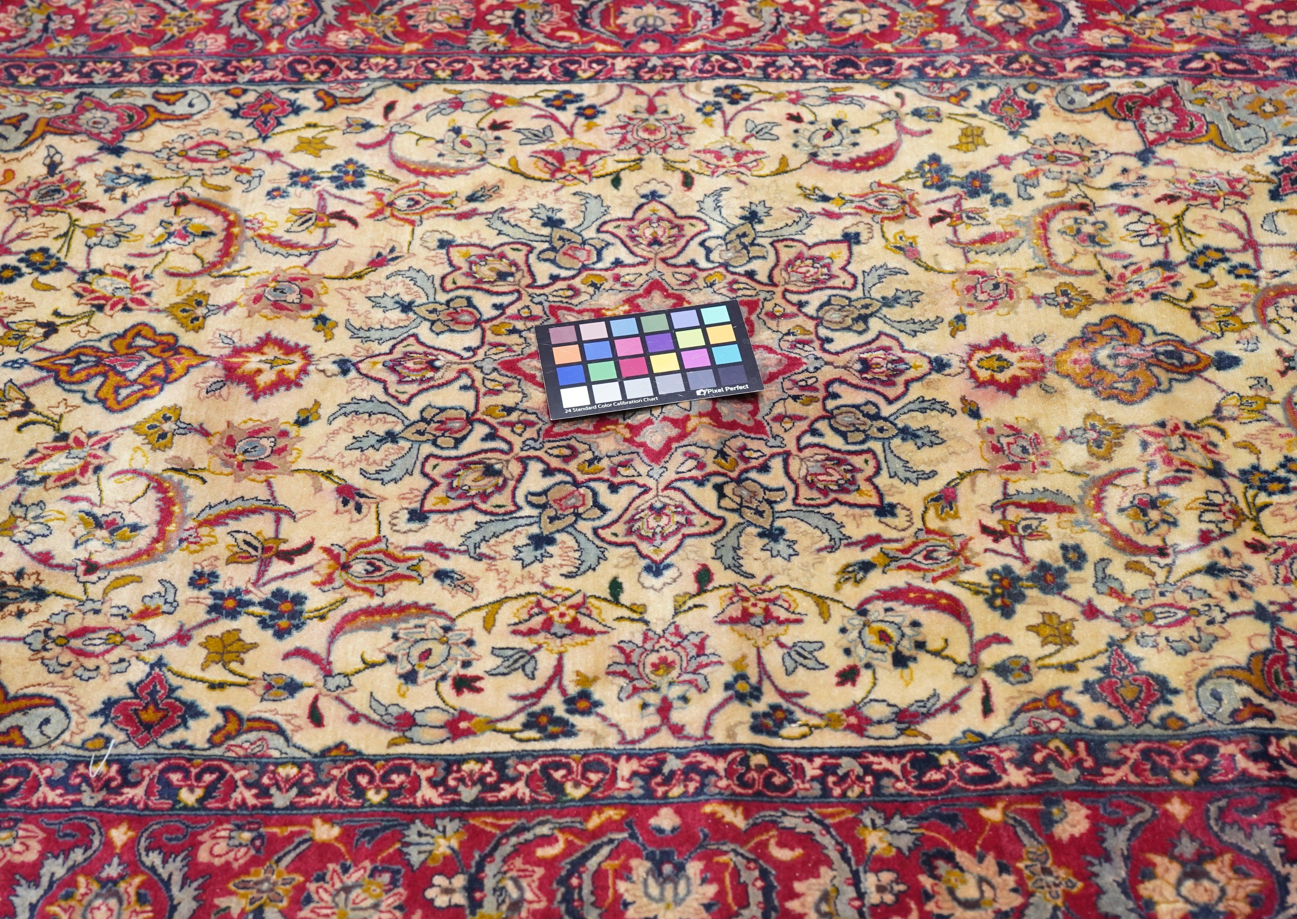 Isfahan-Teppich 3'6'' x 5'11'' (Wolle) im Angebot
