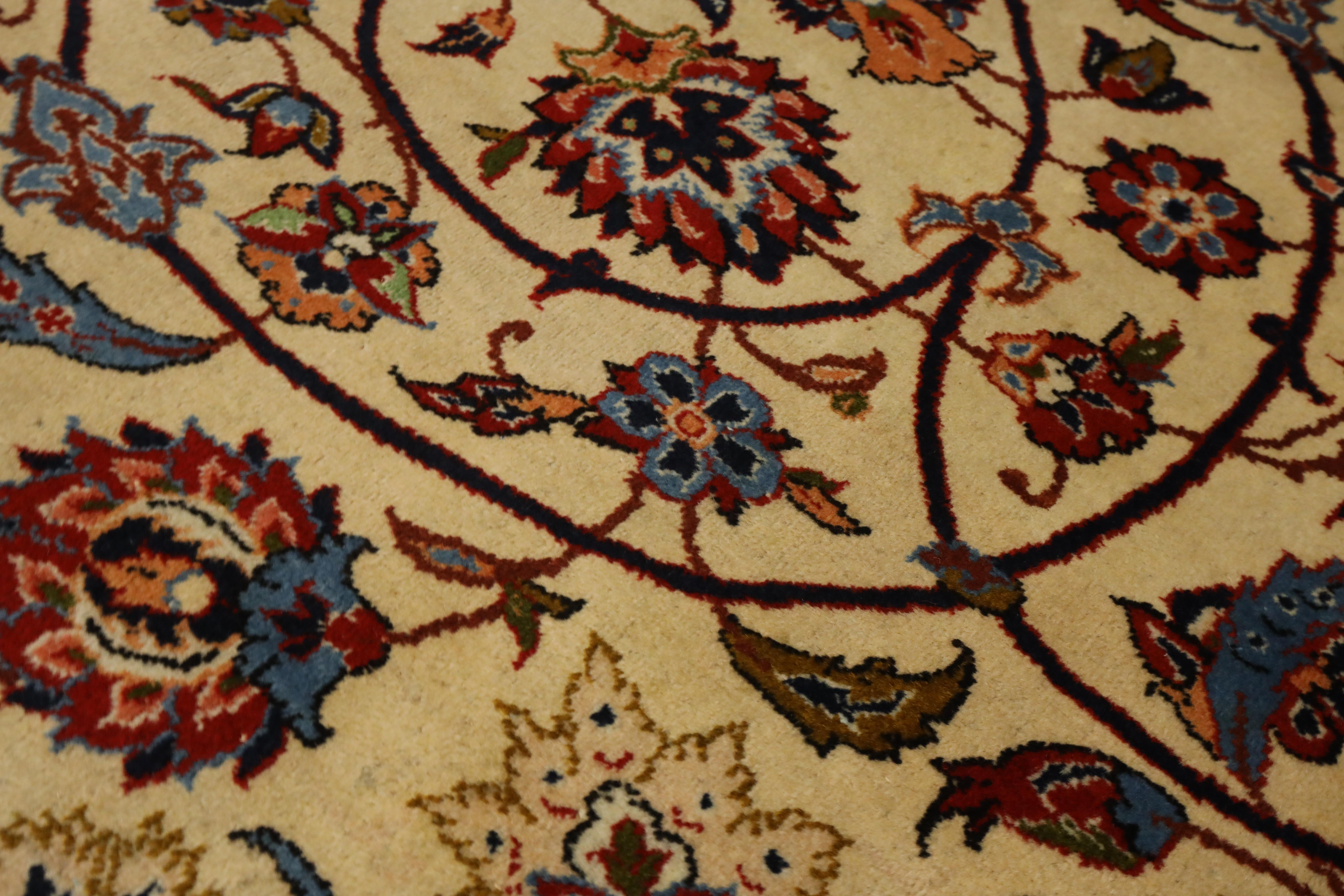 Tapis semi-ancien Isfahan - 10'1