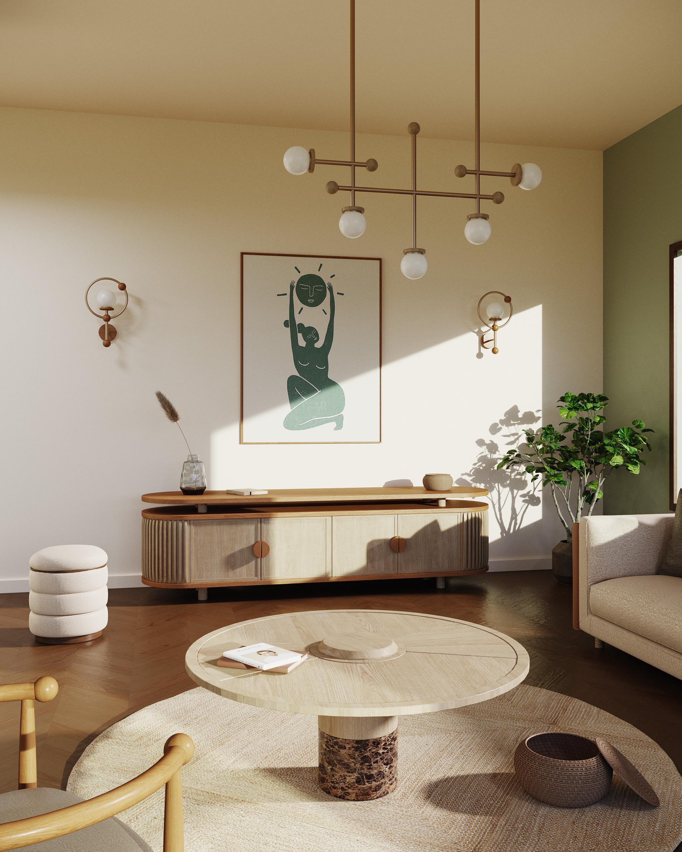 Mesa central Ishi Portugués en venta