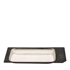 Plateau rectangulaire Iside en bronze n° 1