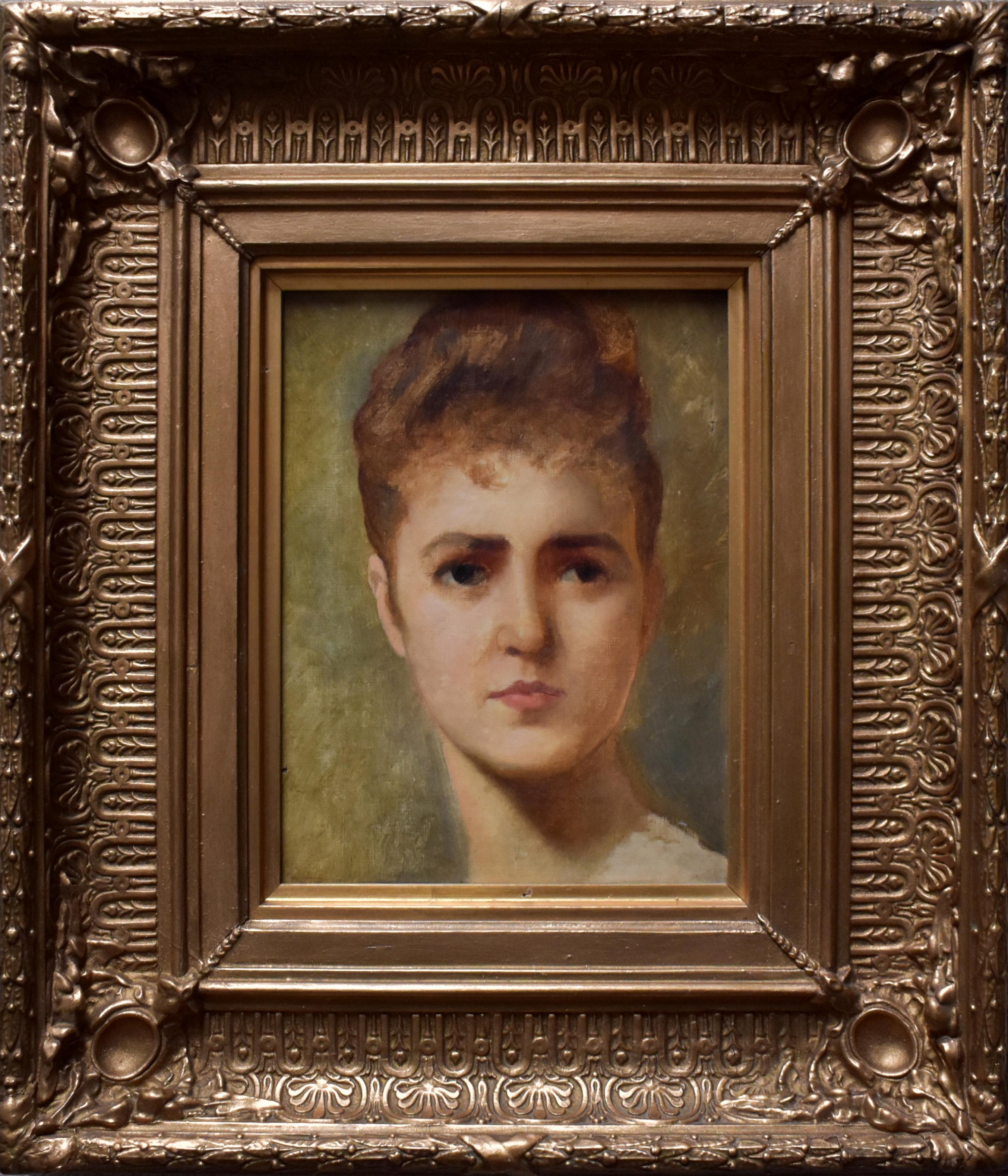 Isidore Alexandre Augustin Pils Portrait Painting - Attributed to Isidore-Alexandre-Augustin PILS (1815–1875)  