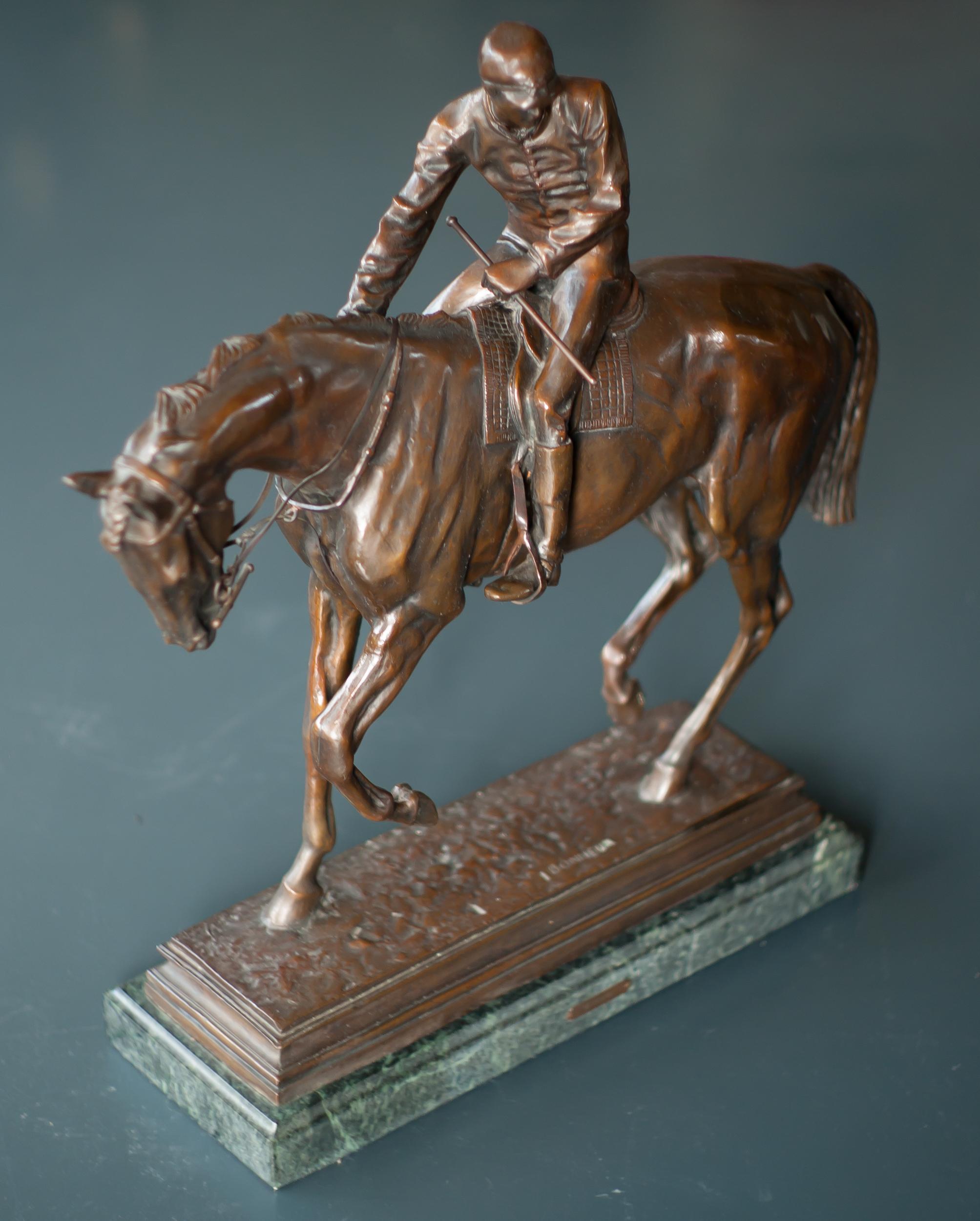 Bronze Isidore Jules Bonheur 'Le Grand Jockey'