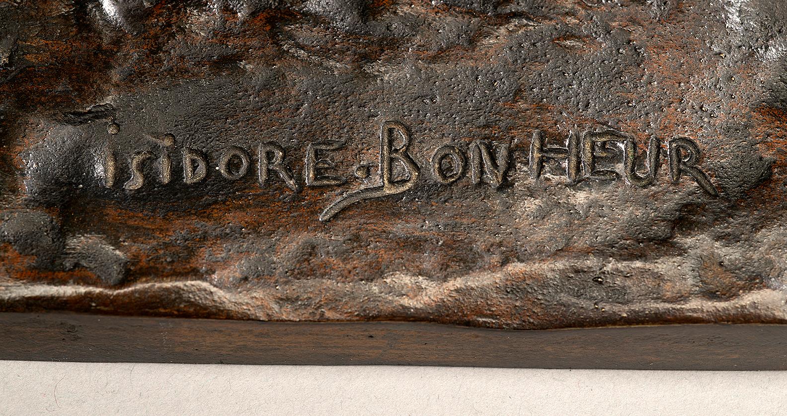 Étalon de chasseur d'antiquités en bronze Isidore Jules Bonheur (France, 1827-1901) en vente 11