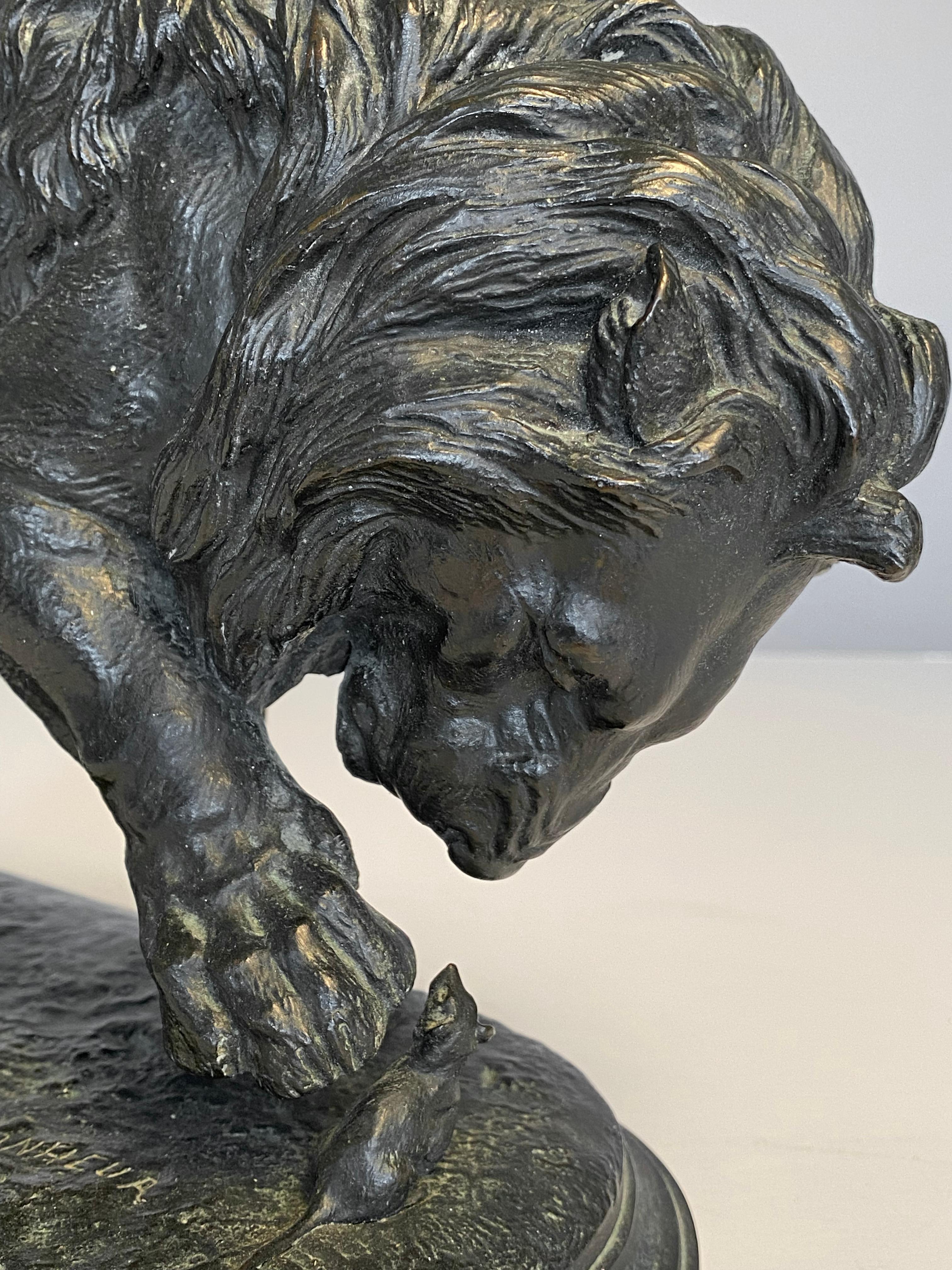 Lion et souris en vente 1