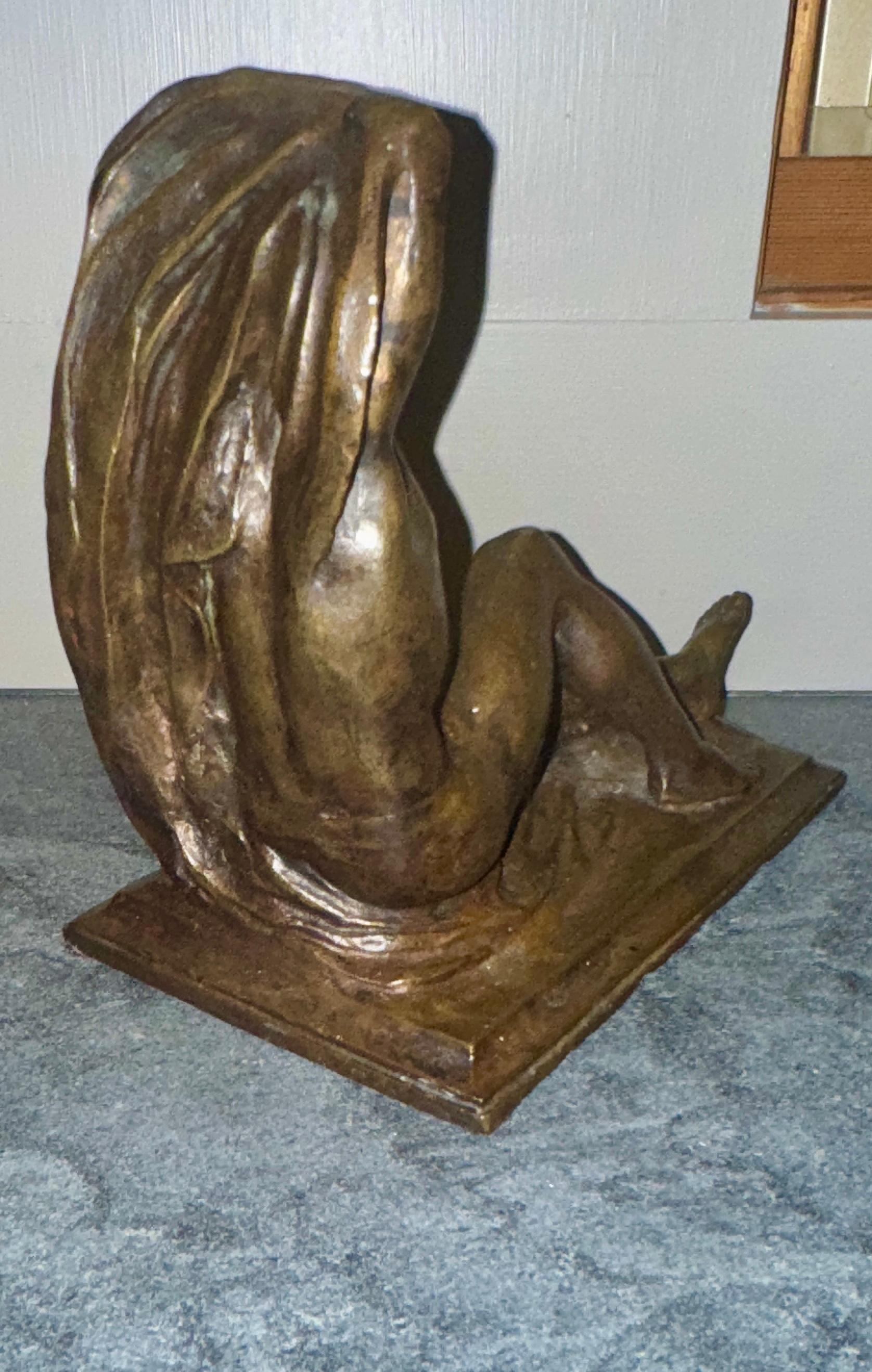 Rechteckiger Mann Ashcan, amerikanische Szene, Sozialrealismus, Gay Nude, frühes 20. Jahrhundert im Angebot 3