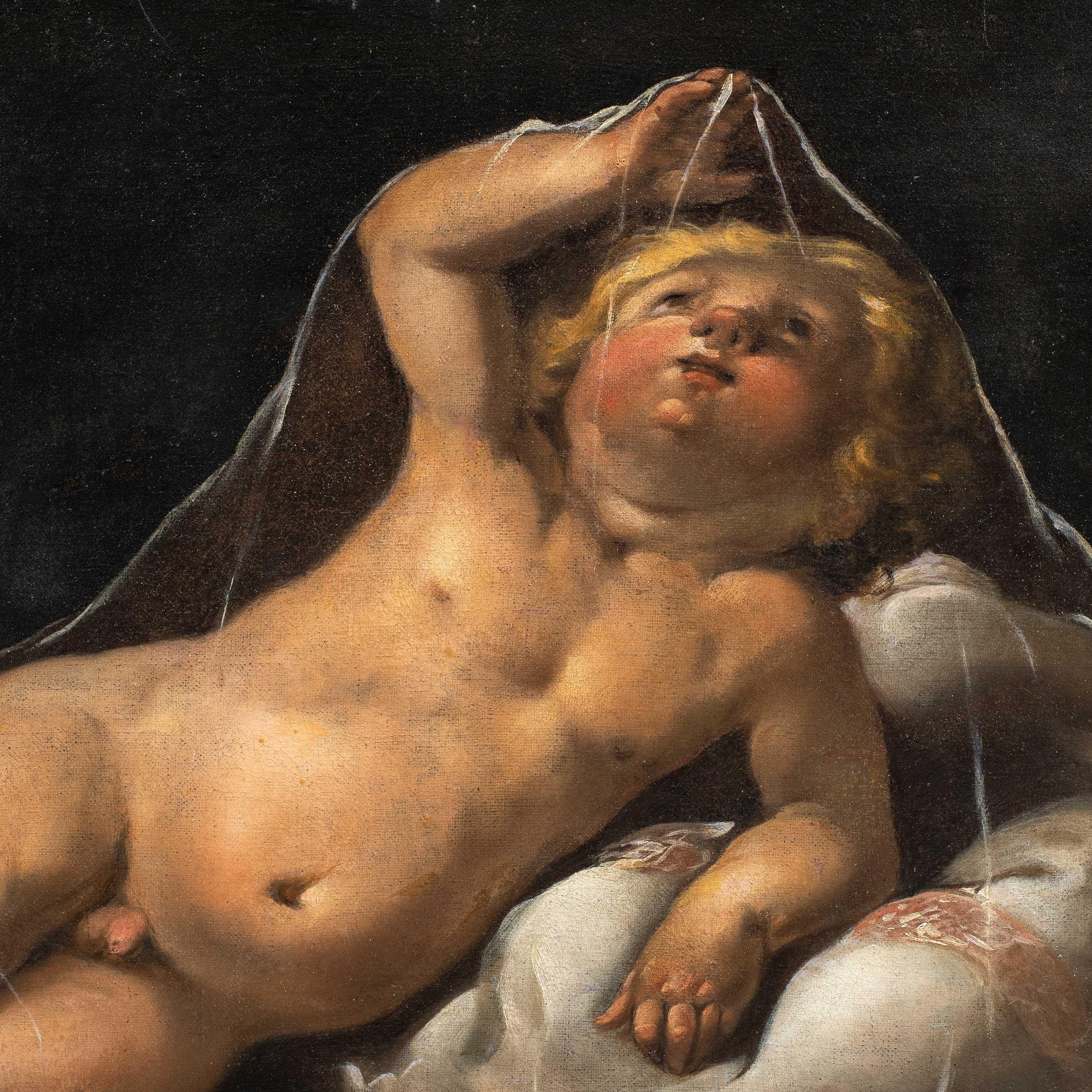 Isidoro Bianchi (maître baroque) - Début du XVIIe siècle - Putto en vente 1