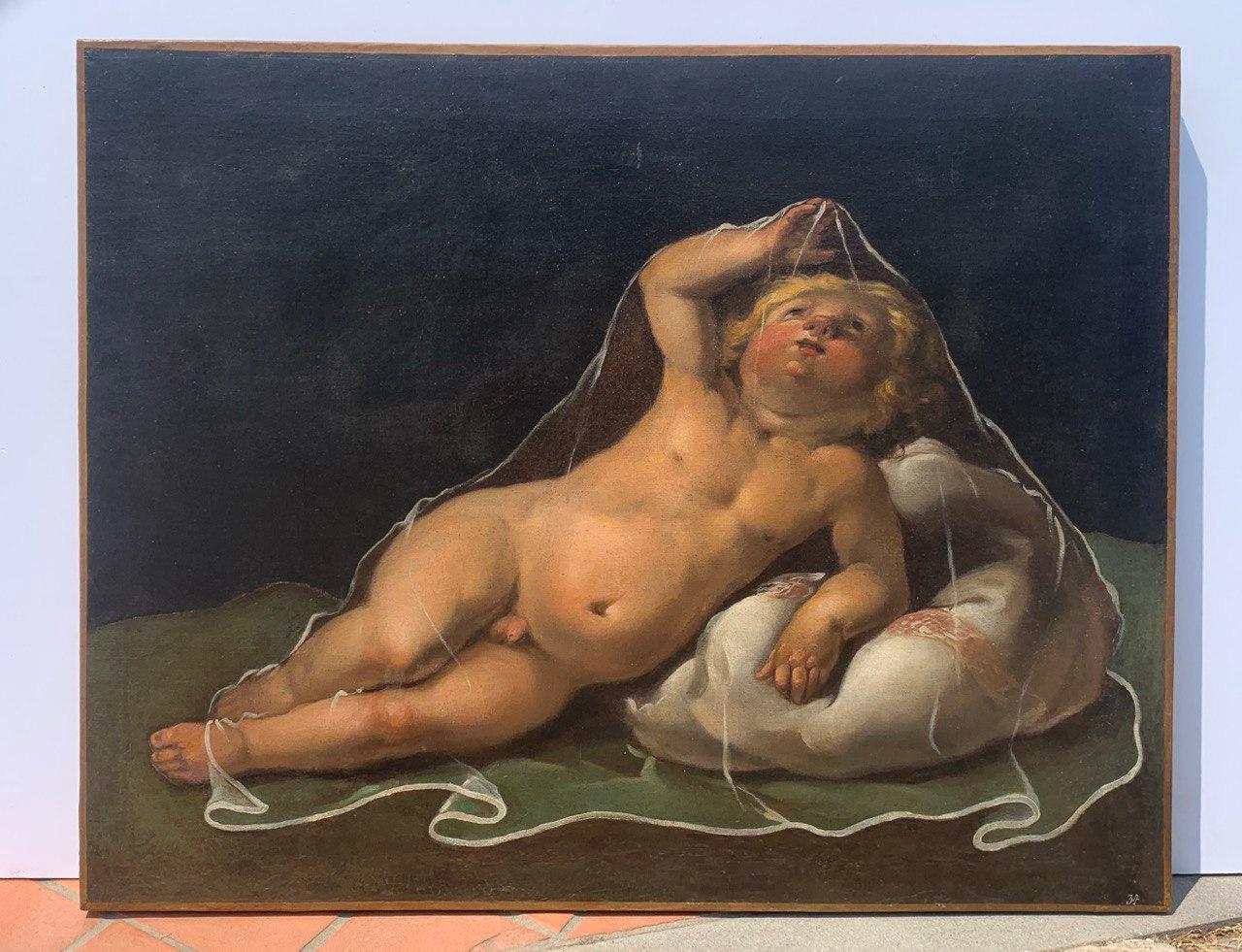Isidoro Bianchi (maître baroque) - Début du XVIIe siècle - Putto en vente 2