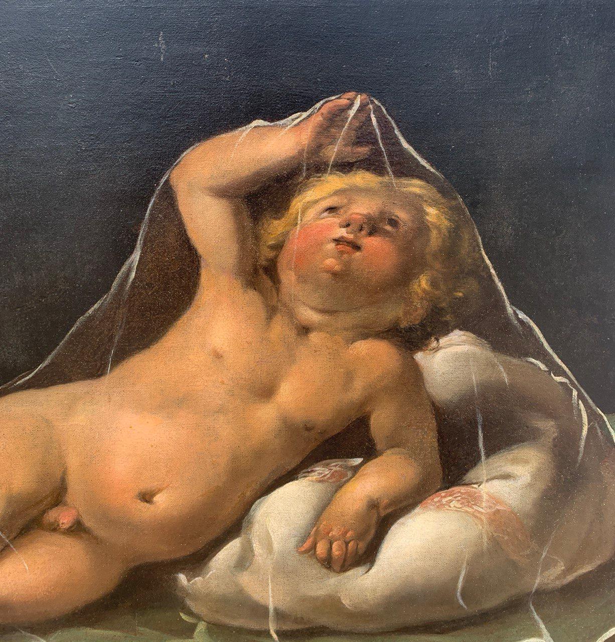 Isidoro Bianchi (maître baroque) - Début du XVIIe siècle - Putto en vente 4
