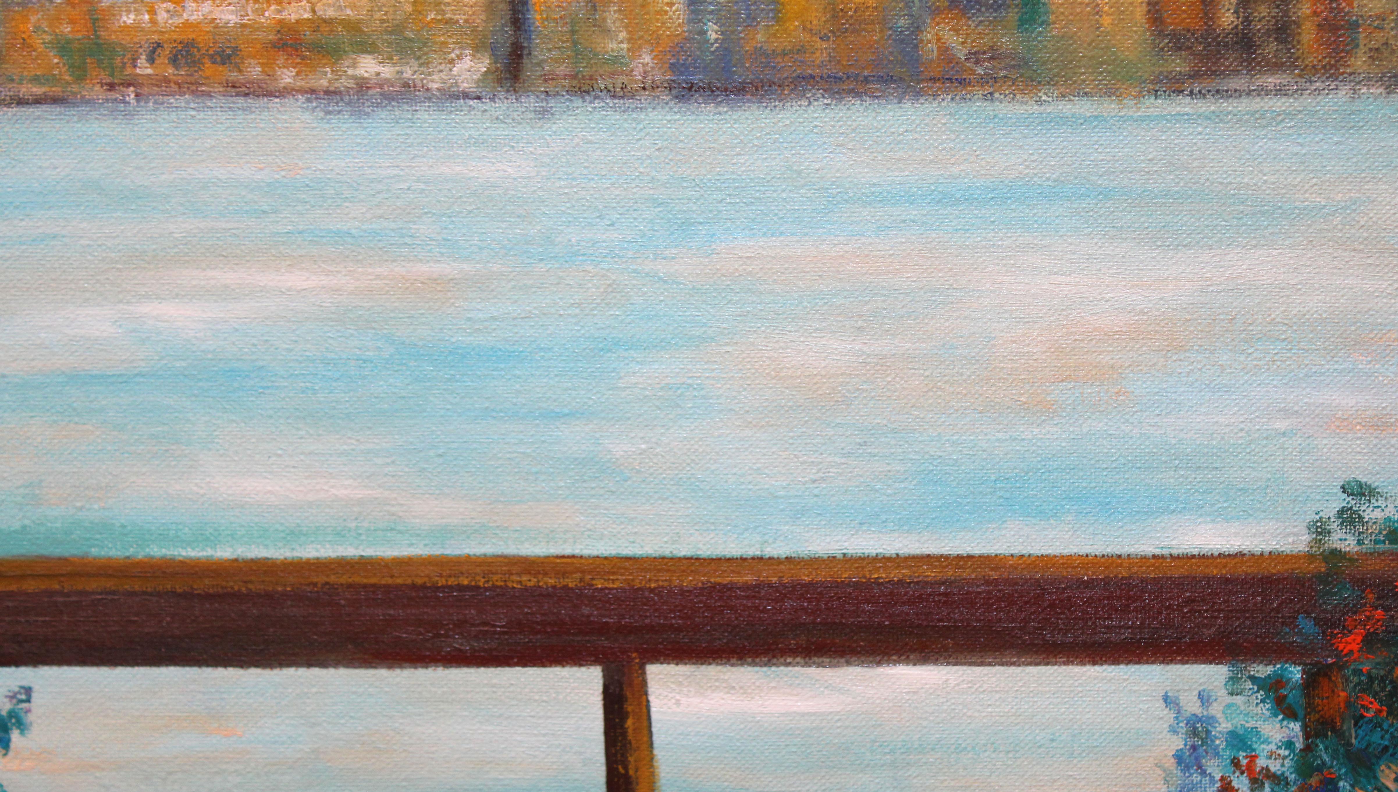 Óleo sobre tela - New York - Año 2002 im Angebot 2