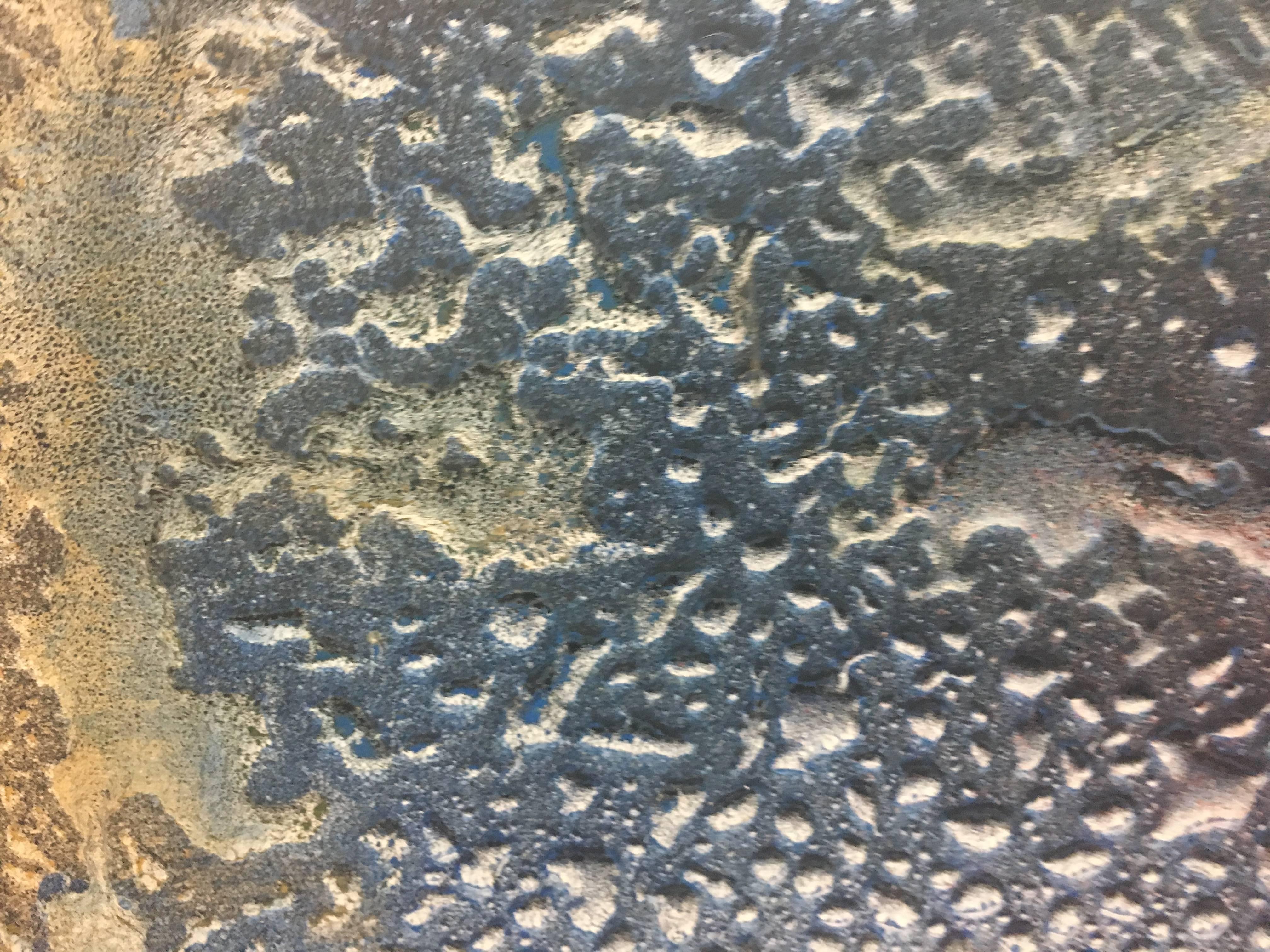 Cahue    pesci nel mare   acrilico astratto originale  pittura in vendita 3