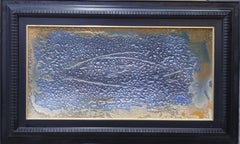 Cahue poissons de la mer original abstrait acrylique peinture