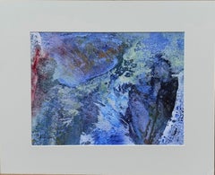 I Cahue  Sea   original abstract paper acrylic painting