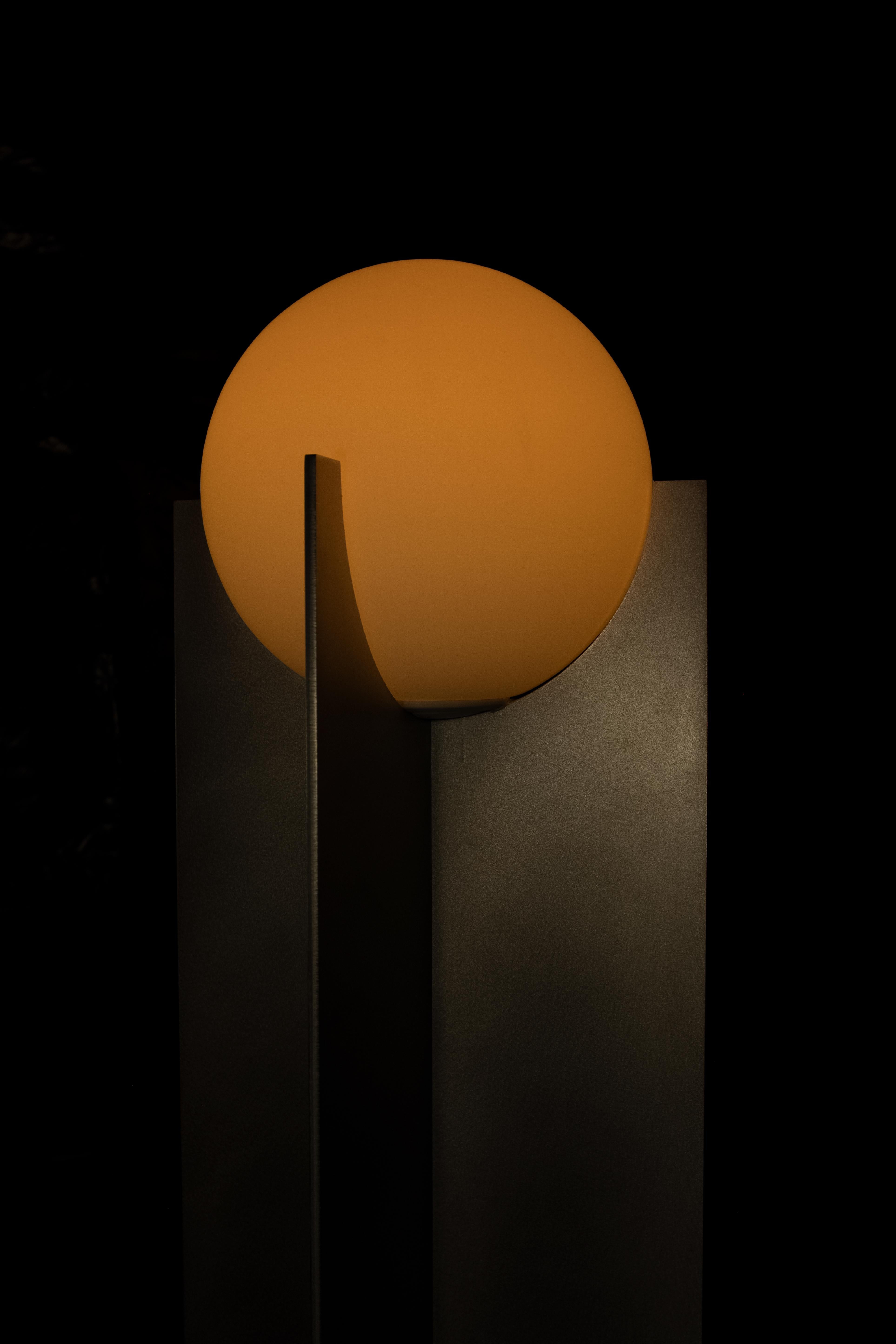 Minimalist Metal Floor Lamp Inspired by Mies van der Rohe, 2024 - 'Mies' For Sale 3