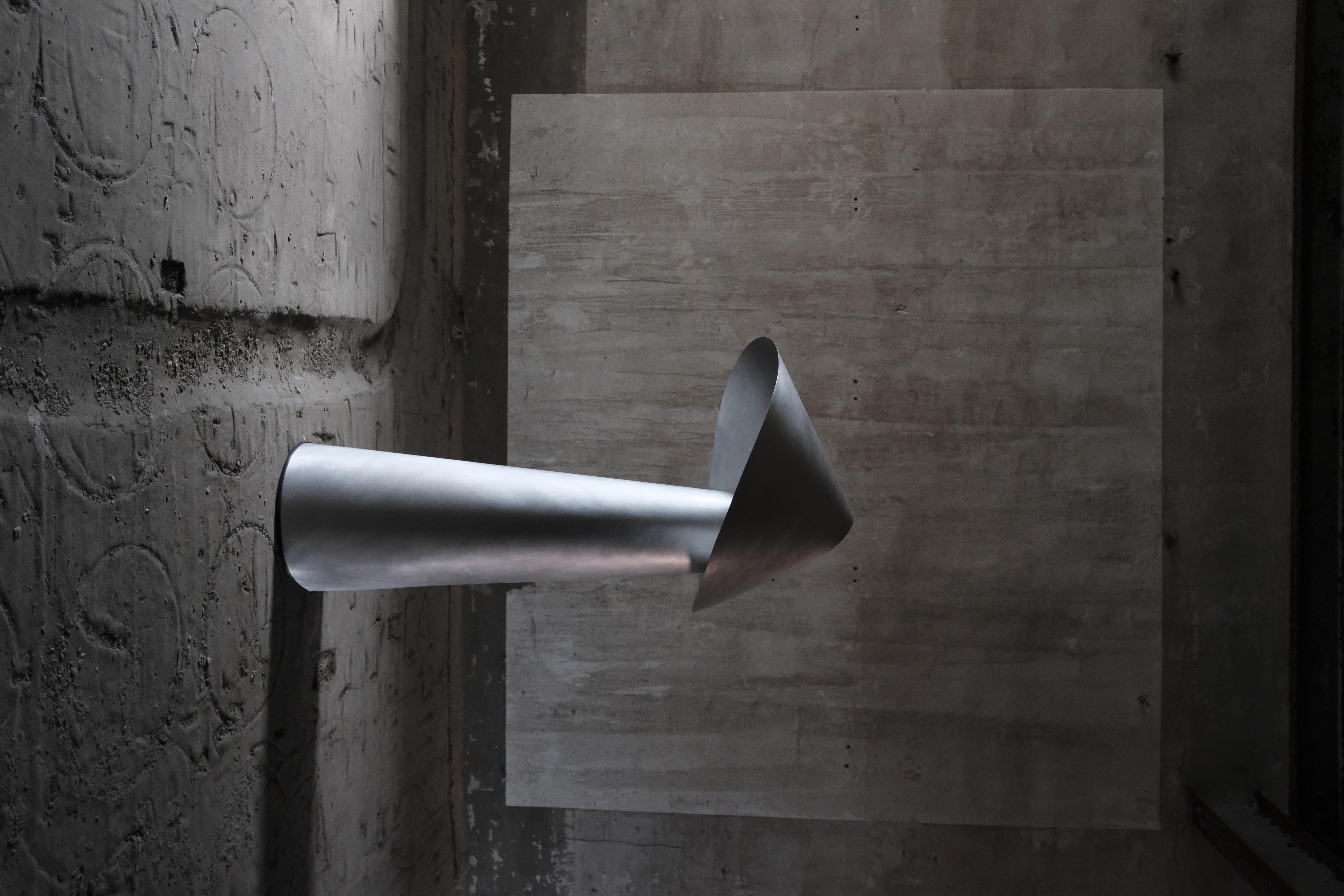 Sculptural Metal Floor Lamp - Design, 2024 – 'Okinawa' For Sale 1