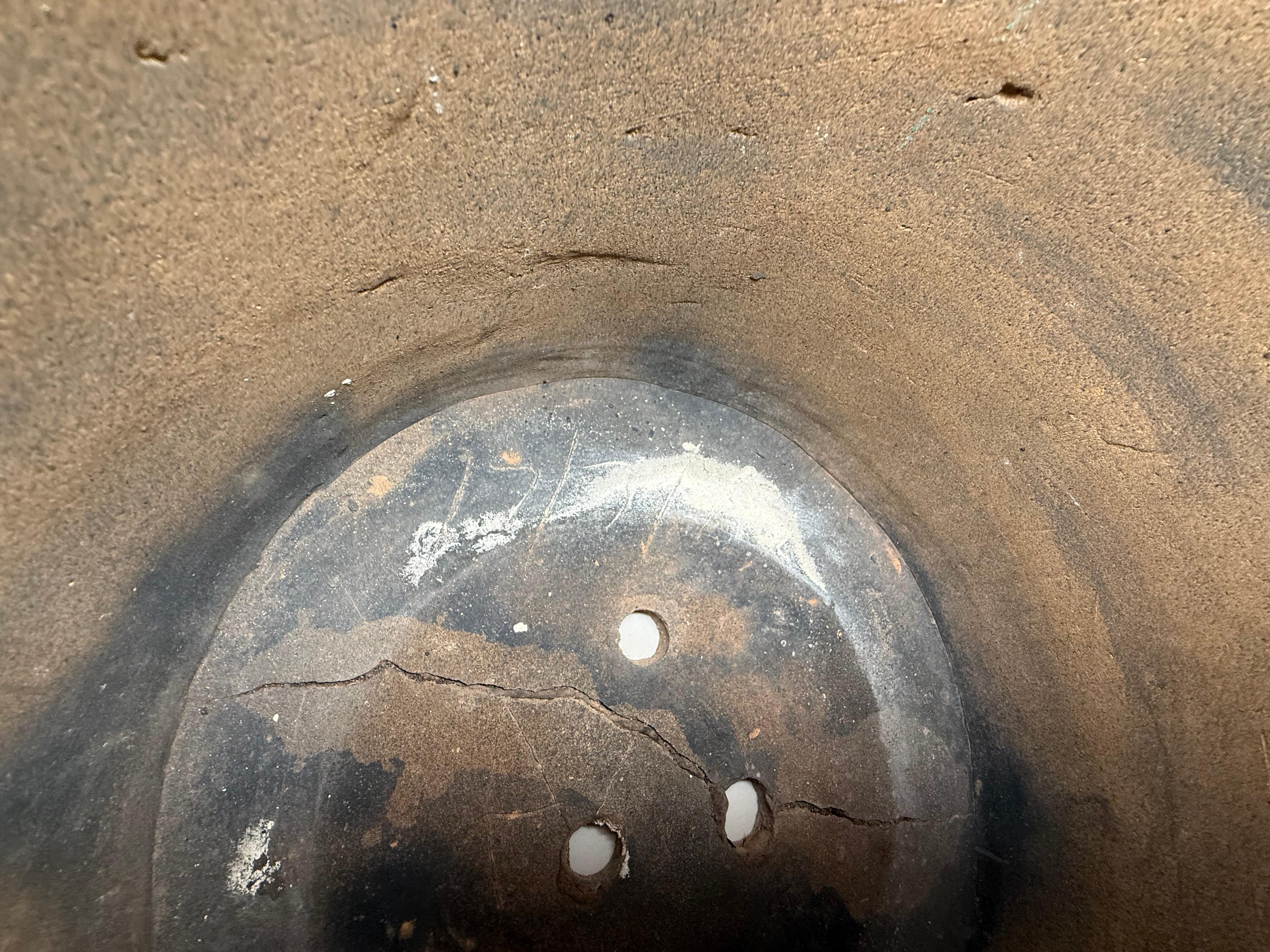 Isla Del Sol Puerto Rican Stoneware Heavy Round Planter 4