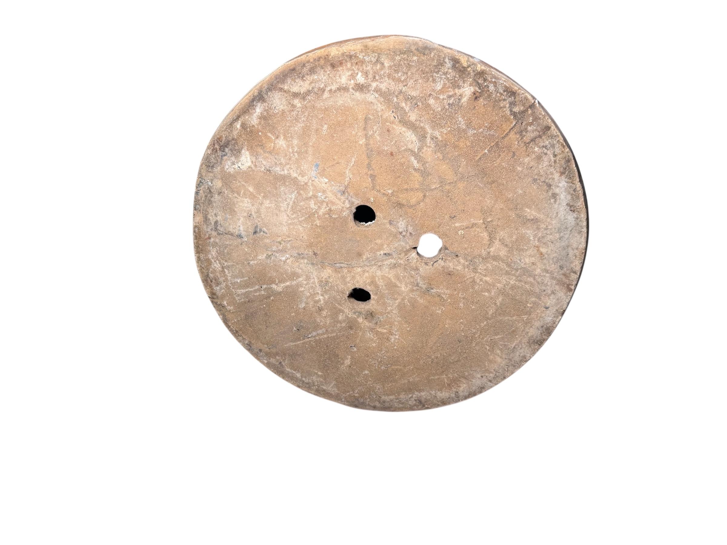 Isla Del Sol Puerto Rican Stoneware Heavy Round Planter 2