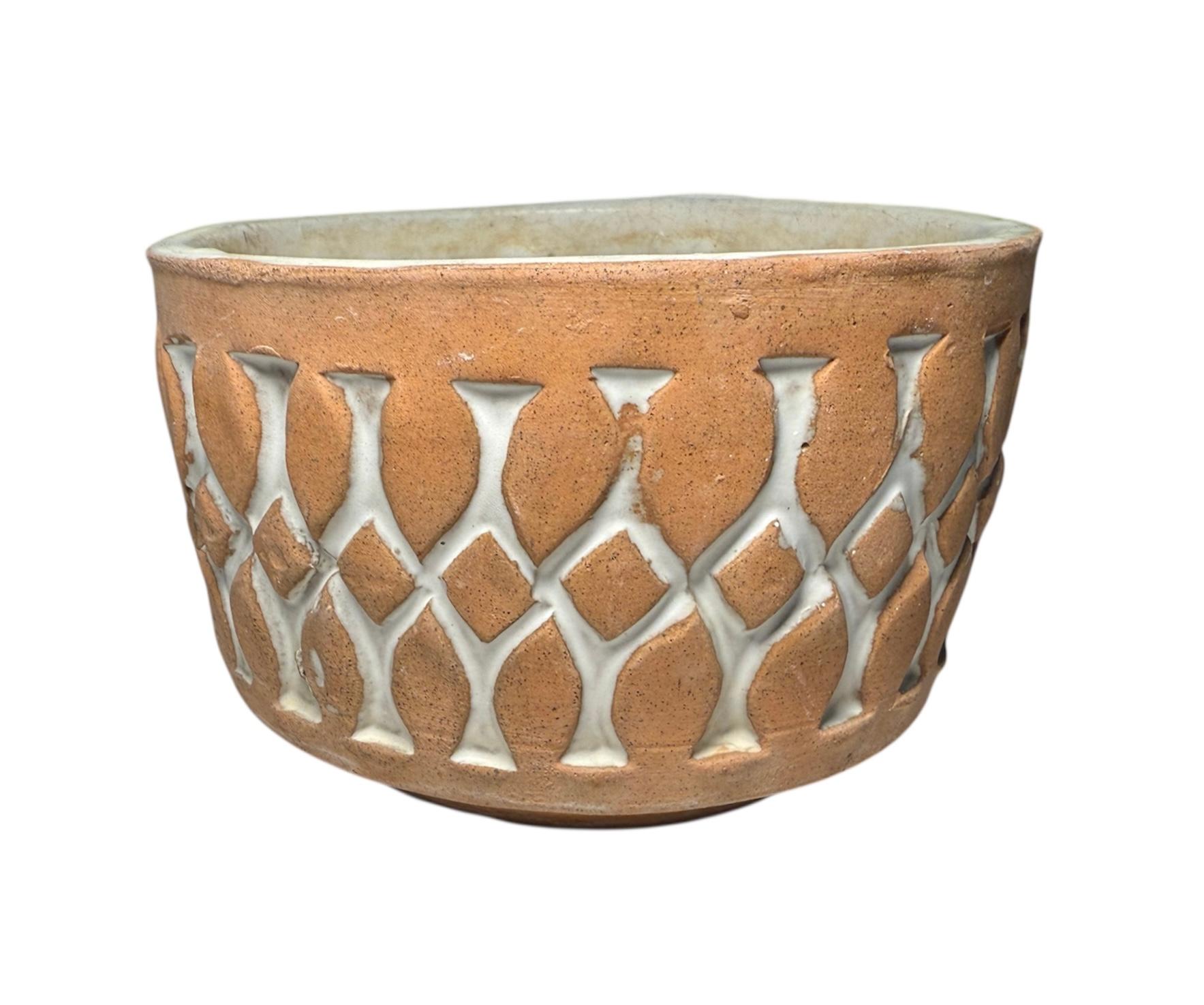 Isla Del Sol Puerto Rican Stoneware Planter im Zustand „Gut“ im Angebot in Guaynabo, PR