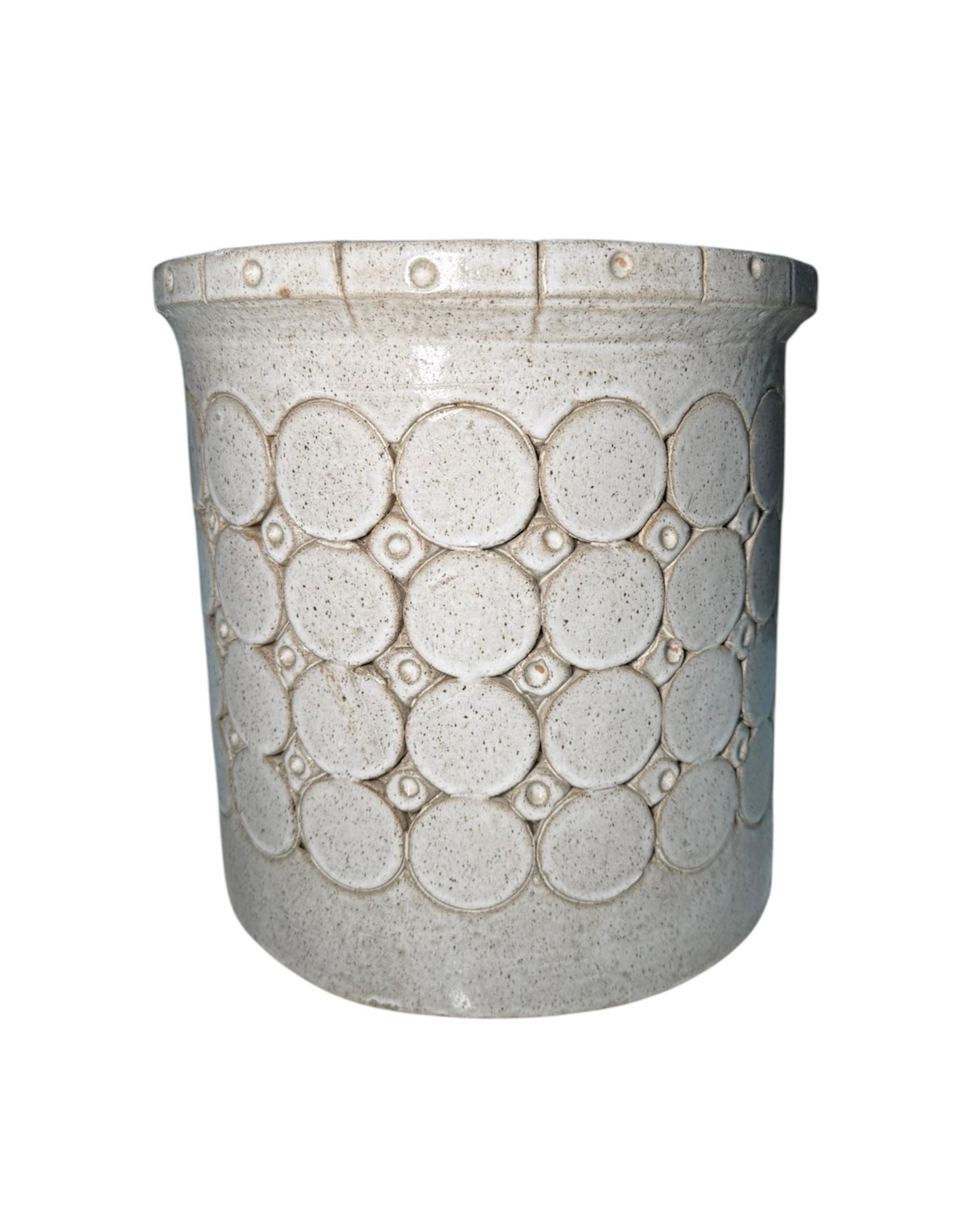 Isla Del Sol Puerto Rican Stoneware Planter For Sale 1