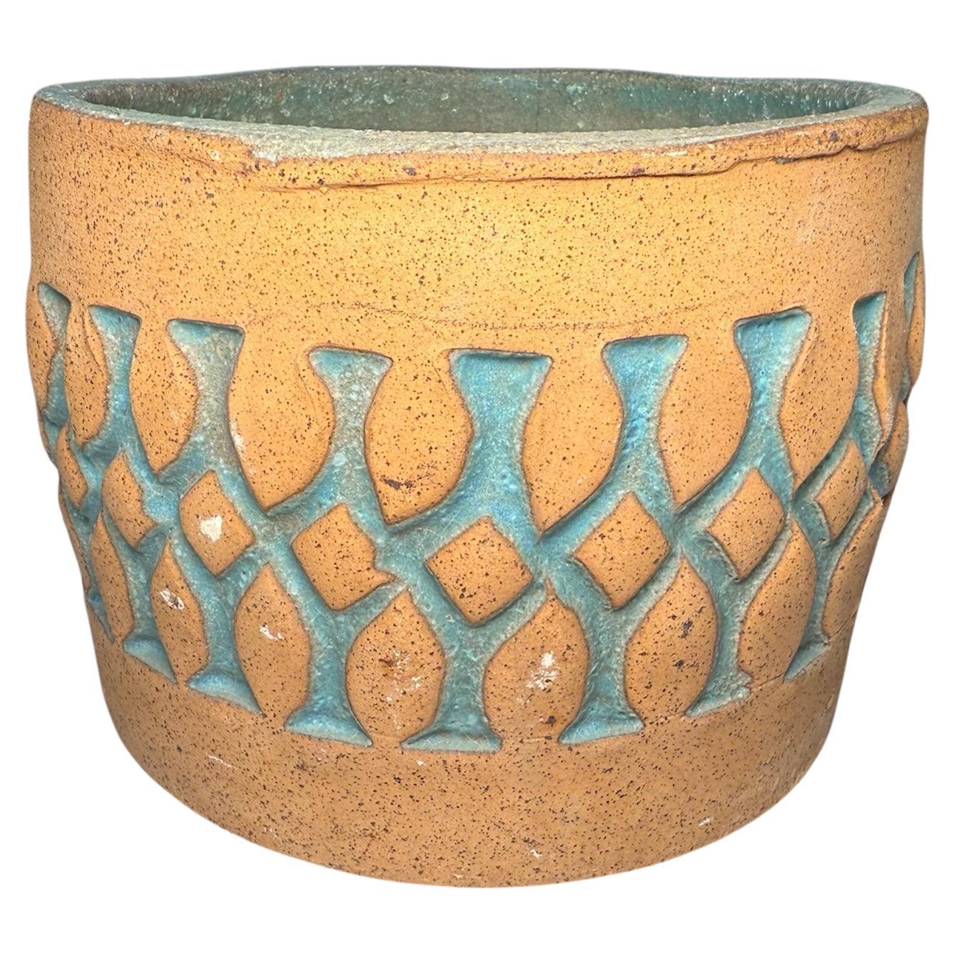 Isla Del Sol Puerto Rican Stoneware Planter