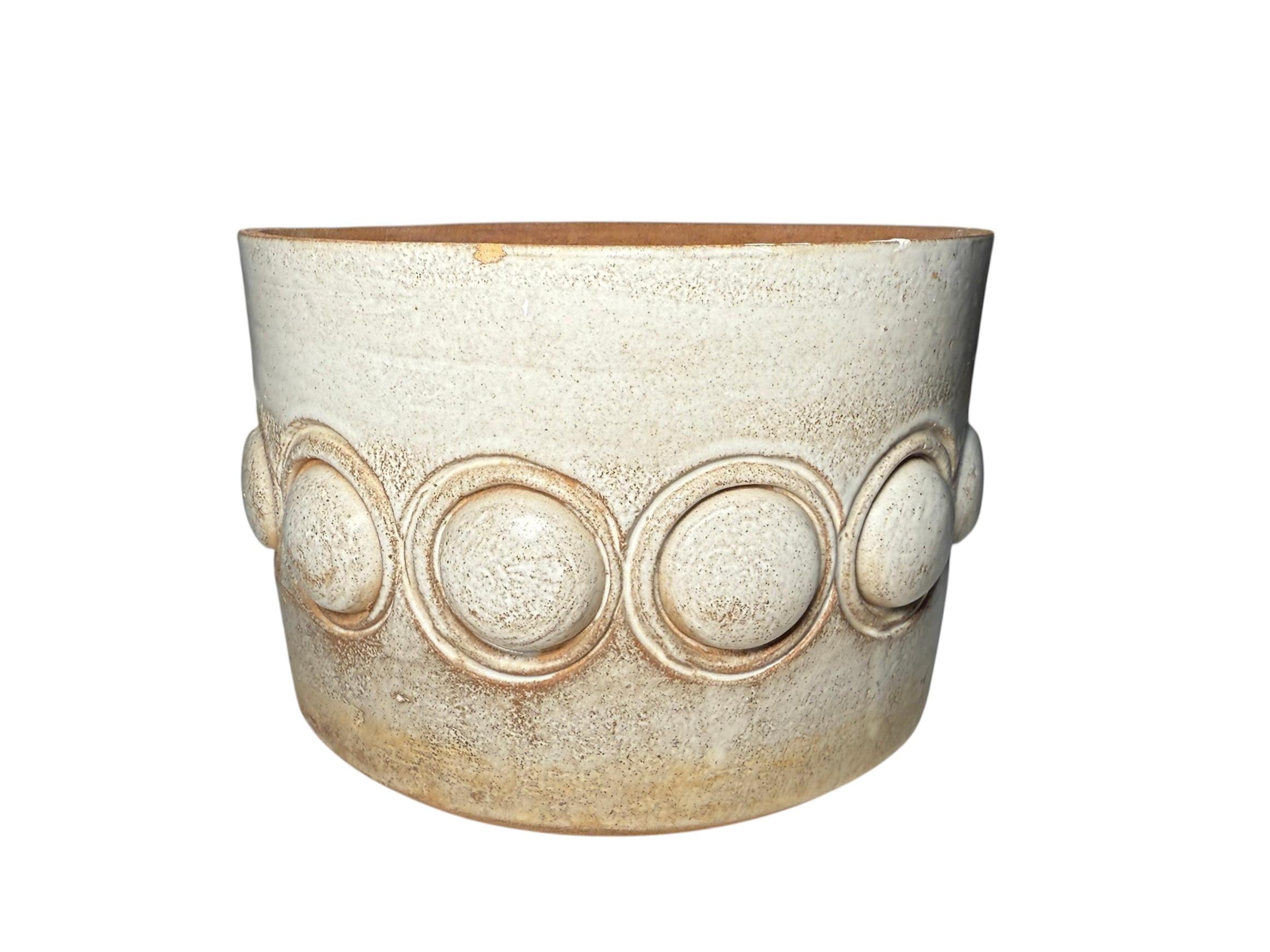Isla del Sol Puerto Rican Stoneware Small Planter en vente 1