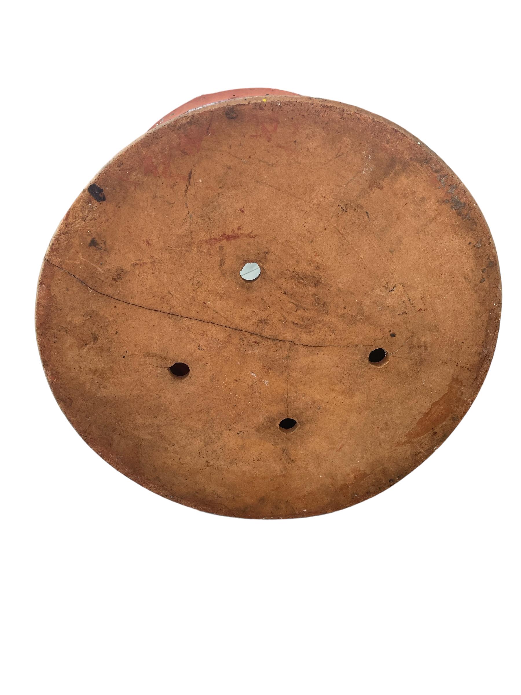 Isla Del Sol Puerto Rico Stoneware Round Planter 2