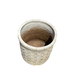 Isla Del Sol Puerto Rico Stoneware Round Planter