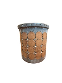 Isla Del Sol Puerto Rico Stoneware Round Planter