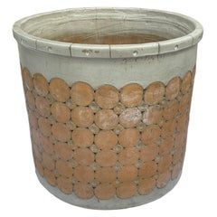 Isla Del Sol Puerto Rico Stoneware Round Planter