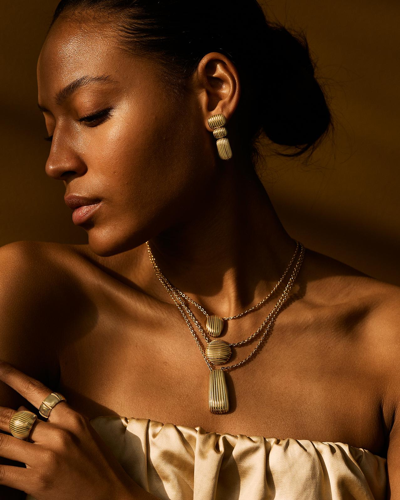 Modern Isla Monolith Necklace For Sale
