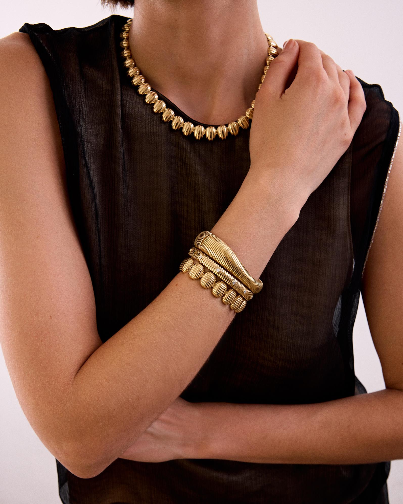 Pulsera de eslabones ovalada Isla en Nuevo estado para la venta en Boston, MA