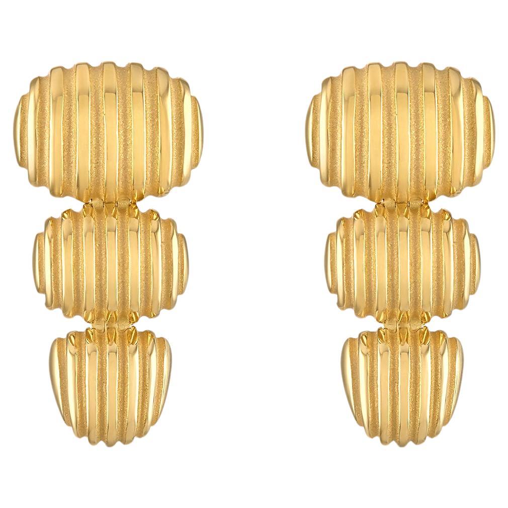 Isla Oval Taper Earrings