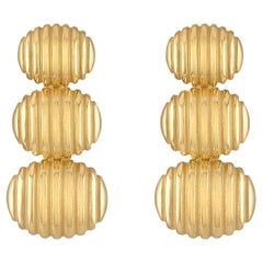 Isla Triple Oval Earrings