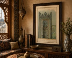 Islamic Architectural Print – Mihrab of Sultan Mehmed I, Ottoman Empire 1924