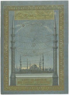 Islamic Art in the Orient, Ornamental Title Page with Ottoman Mosque, 1924