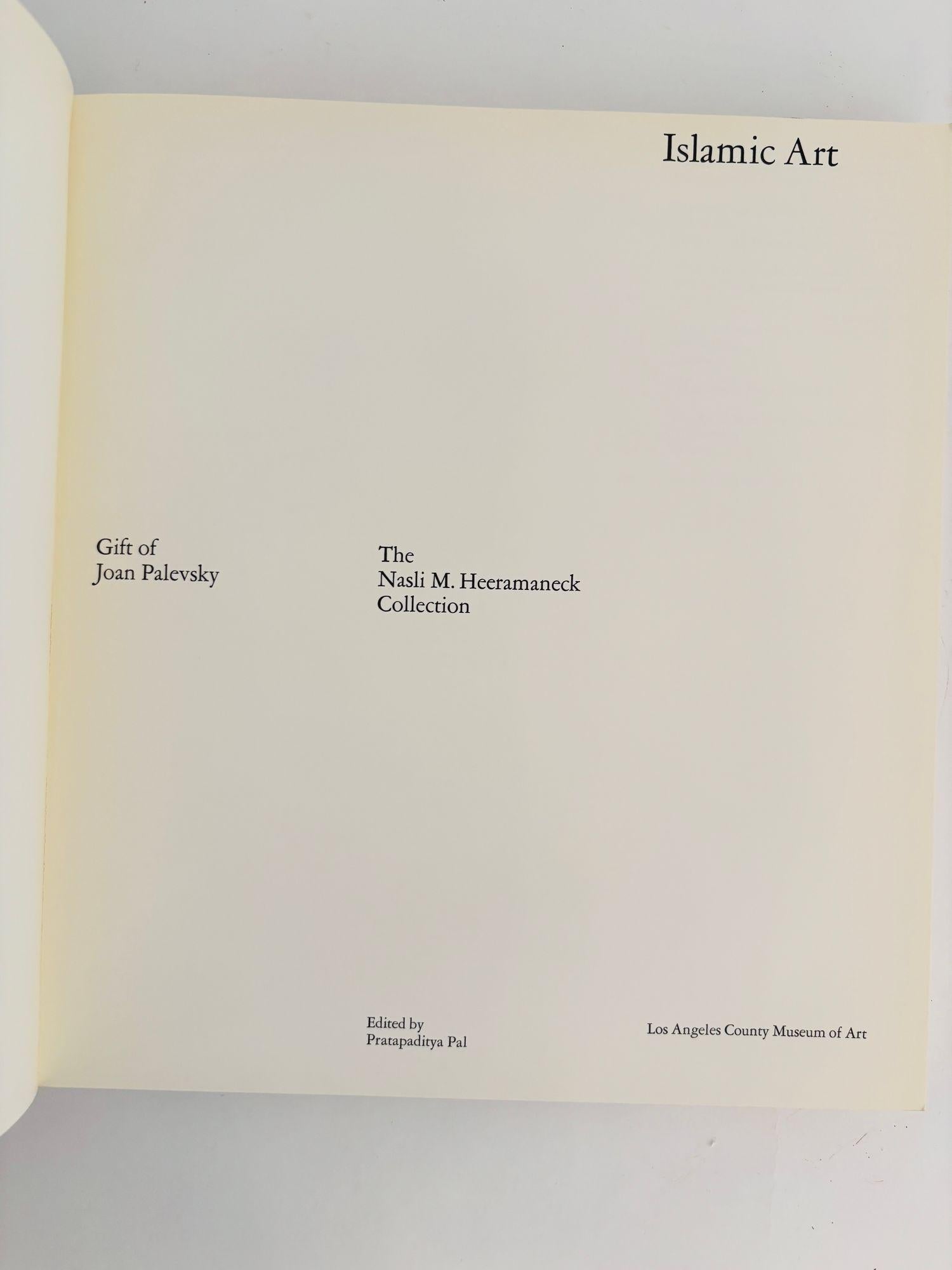 Americano Arte islamica, La collezione Nasli M. Heeramaneck 1 gennaio 1973 Libro in brossura in vendita