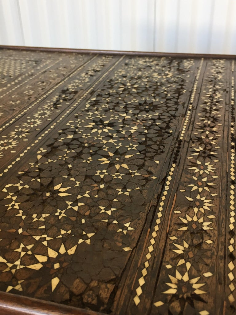 Bone Inlay Panels Islamic Bone Inlay Panel Side Table For Sale at 1stDibs | bone panel