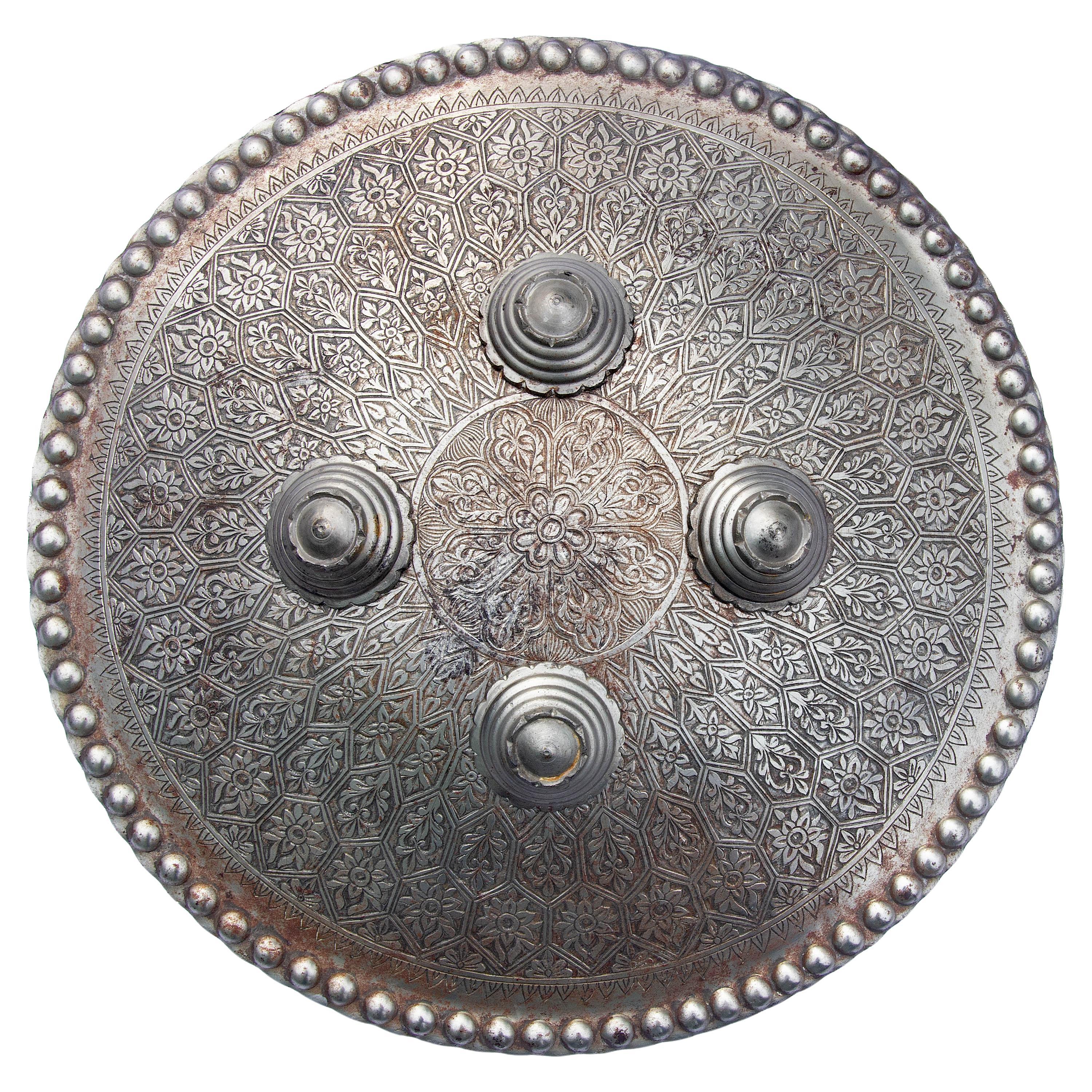 Islamic Persian Iron Shield For Sale