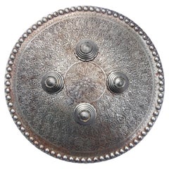 Antique Islamic Persian Iron Shield